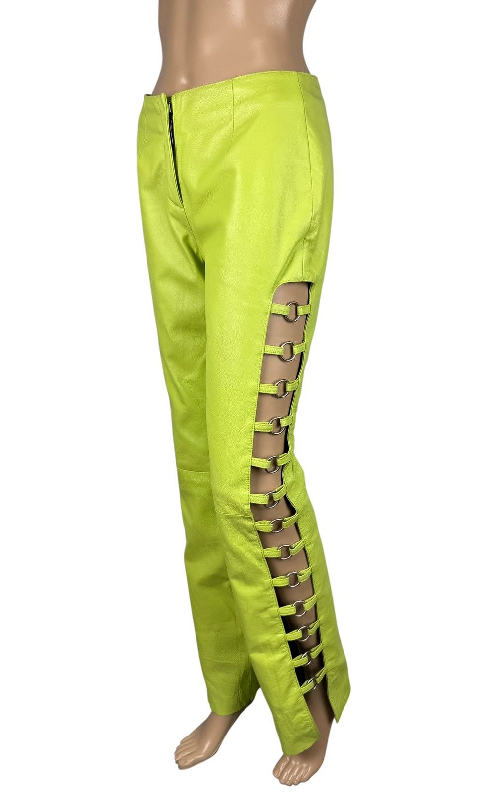 Wilsons Leather Wilsons Leather Bondage Pants Genuine Leather size 2 Size 28" / US 6 / IT 42 - 1 Thumbnail