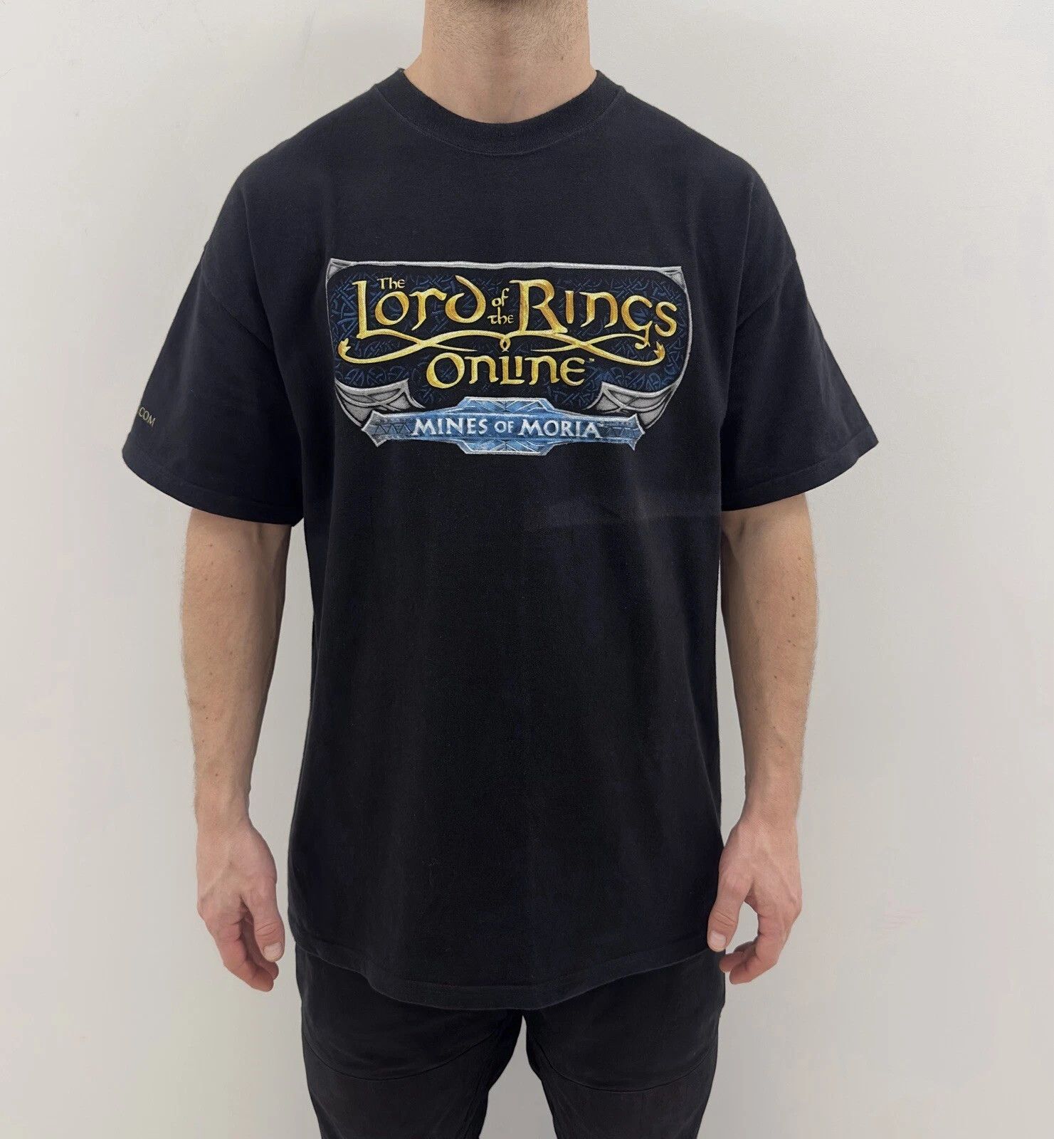 Hanes Vintage Lord of the Rings MMO T-Shirt Mines of Moria 2000s Size US XL / EU 56 / 4 - 1 Thumbnail