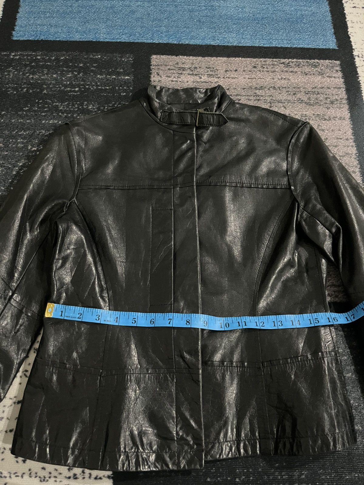 Yohji Yamamoto Vintage WXYZ Workshop Leather Jacket Size XS / US 0-2 / IT 36-38 - 15 Thumbnail