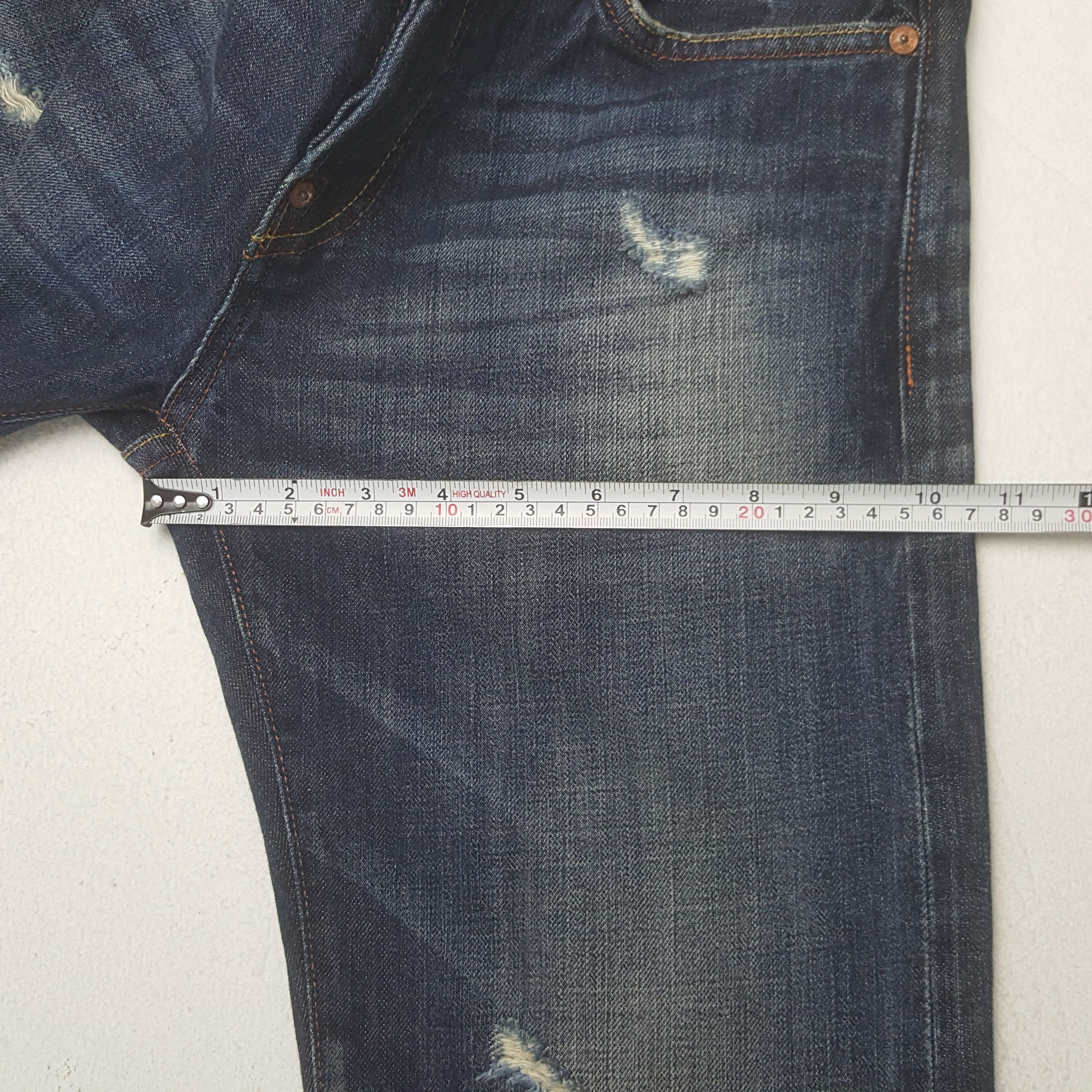 Evisu Evisu Japan No 3 Selvedge Custom Art Daicock Denim Jeans Size US 30 / EU 46 - 9 Thumbnail