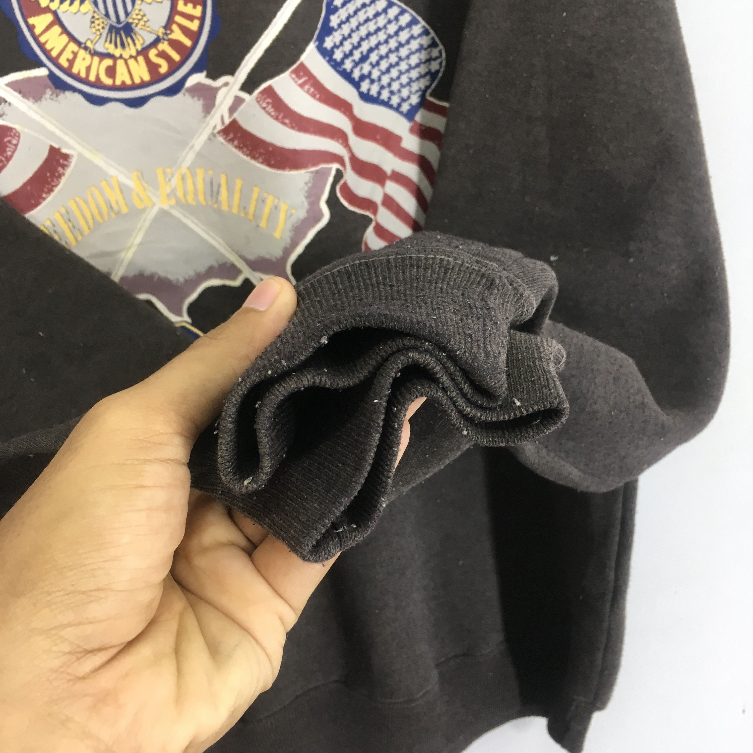 Trench USA Vintage 90's Yoo-neek Faded Black - 15 Size US L / EU 52-54 / 3 - 7 Thumbnail