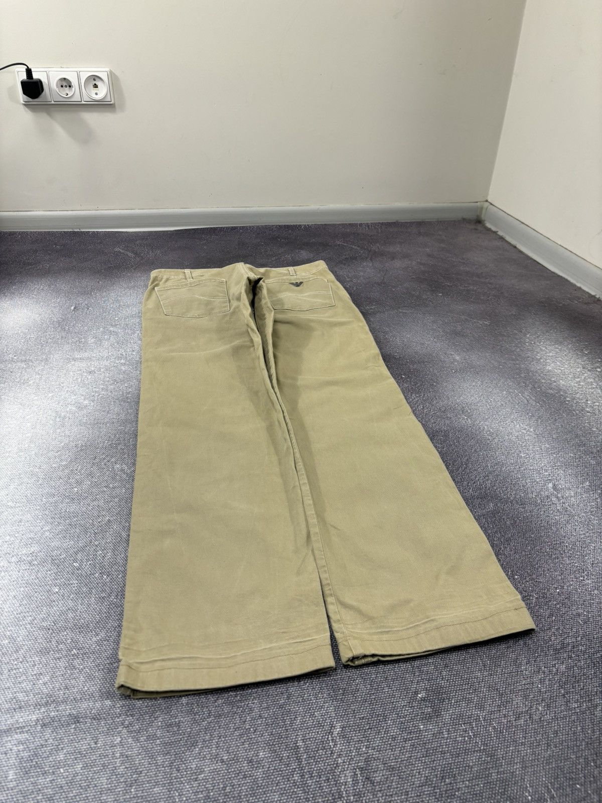 Armani Vintage Armani Jeans Men’s Structured Straight Pants Jeans Size US 32 / EU 48 - 14 Thumbnail