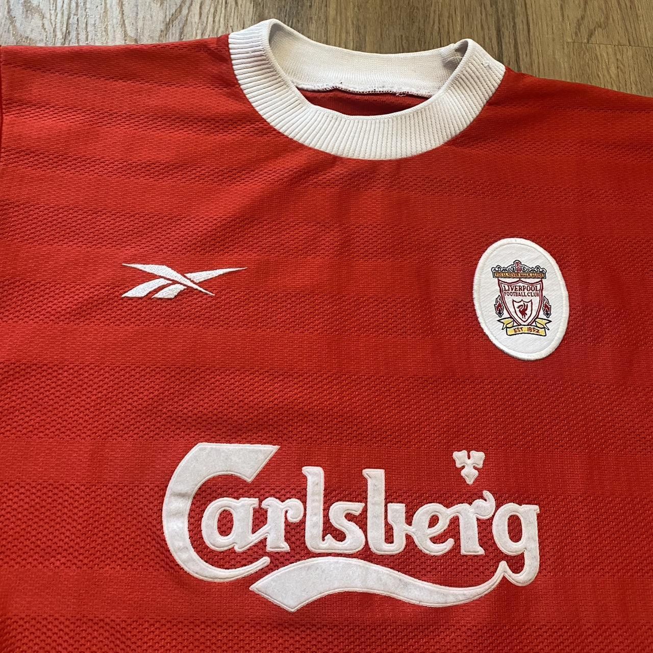 Reebok 1999-00 Liverpool Reebok Home Premier League Size US S / EU 44-46 / 1 - 3 Thumbnail