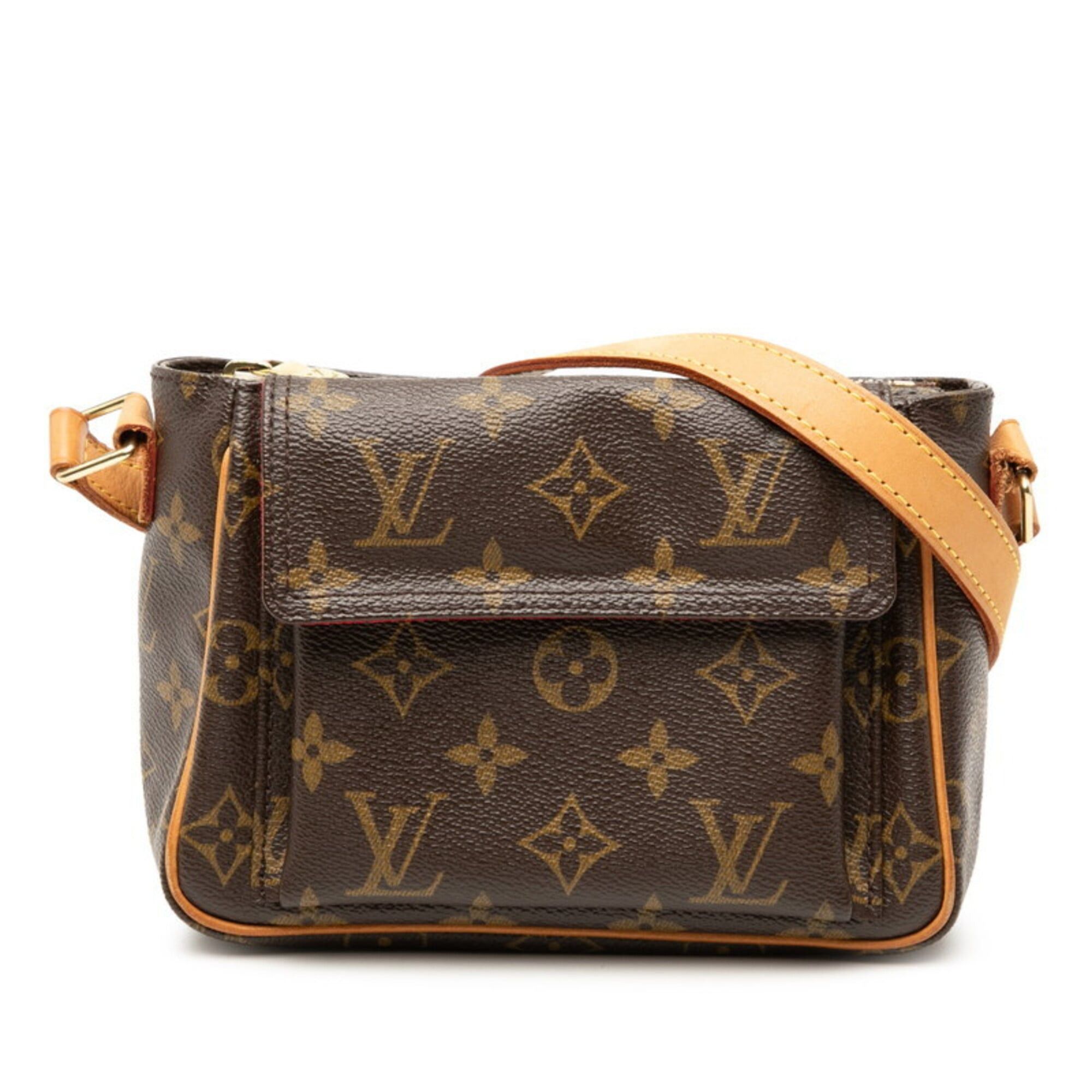 Louis Vuitton Louis Vuitton Monogram Vivacite PM Crossbody Shoulder Bag M51165 Brown Leather Women's LOUIS VUITTON Size ONE SIZE - 1 Thumbnail