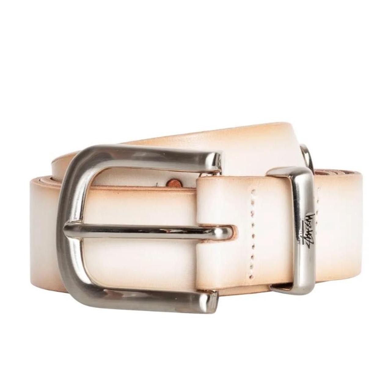 Stussy Stussy BAMBOO BUCKLE BELT Citron Croc (S/M) | Grailed