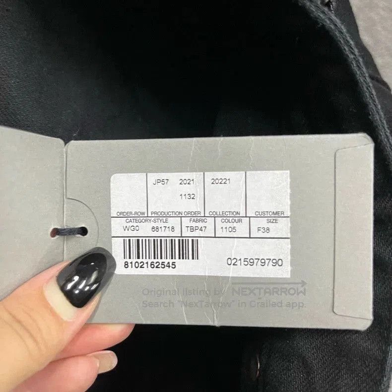 Balenciaga Balenciaga Black Denim Skirt with Metal Details. Size US 38 / EU 54 - 5 Thumbnail