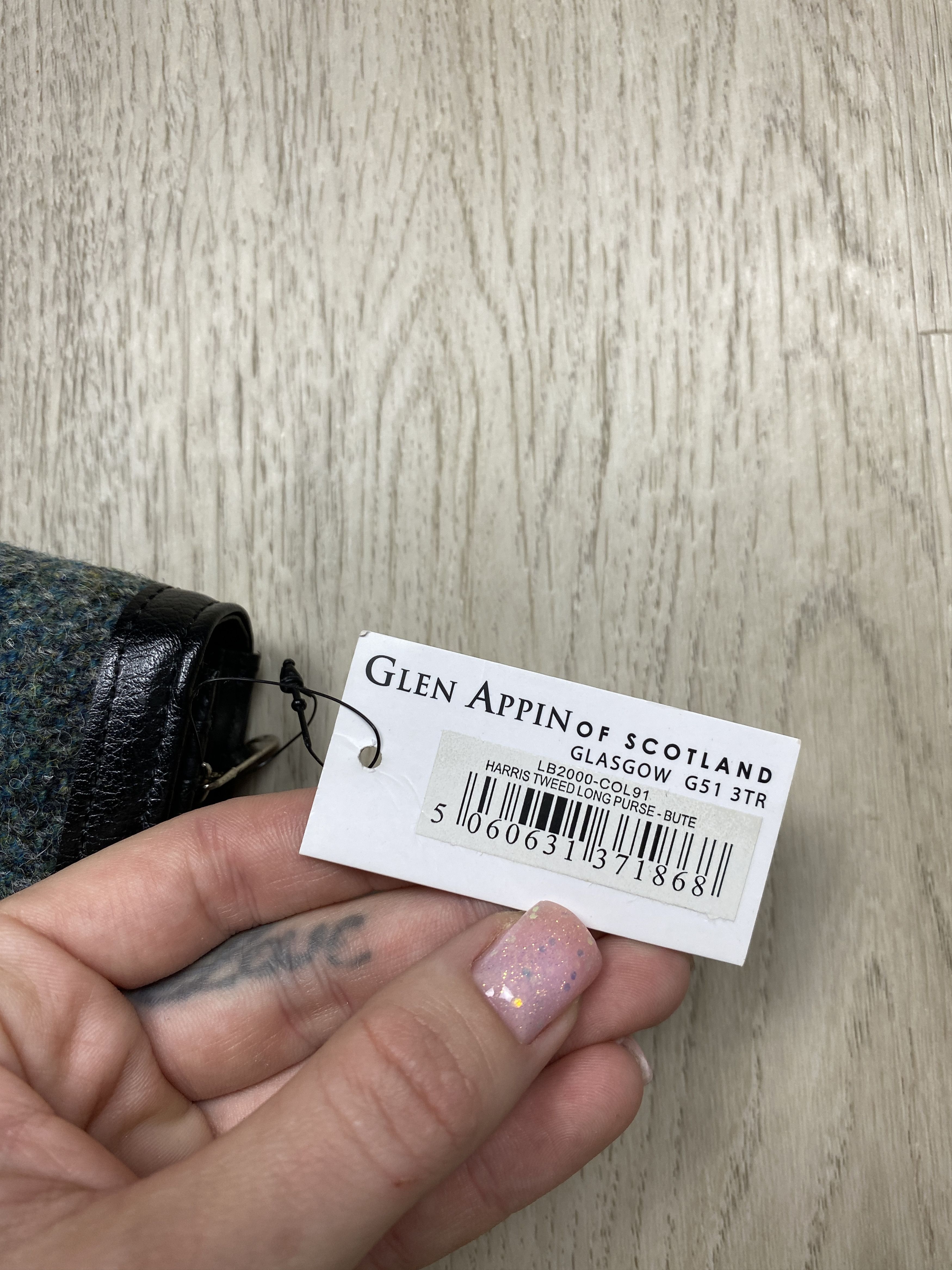 Harris Tweed × Vintage NEW Glen Appin Harris Tweed Wool Womens Clutch Handbag Size ONE SIZE - 7 Thumbnail