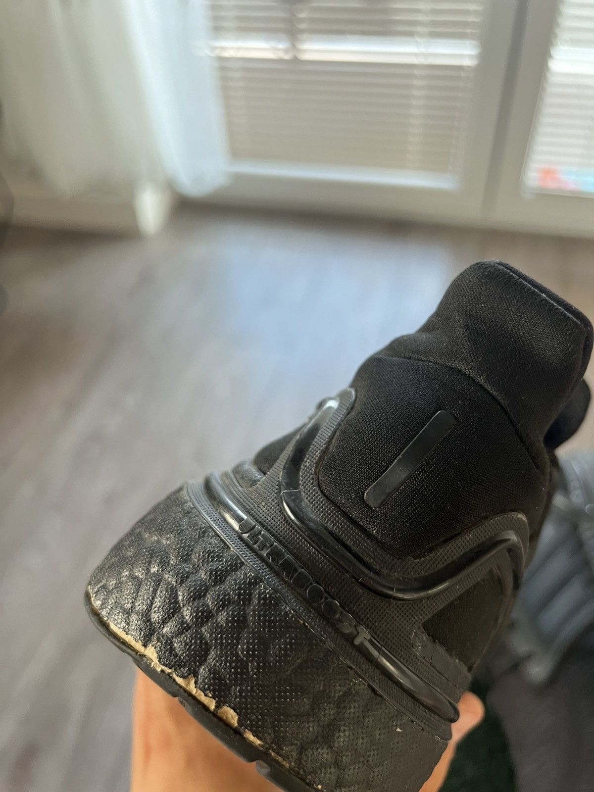 Adidas × Designer ‼️Adidas Utraboost Primeblue Triple Black Knit Sneakers‼️ Size US 10.5 / EU 43-44 - 17 Thumbnail