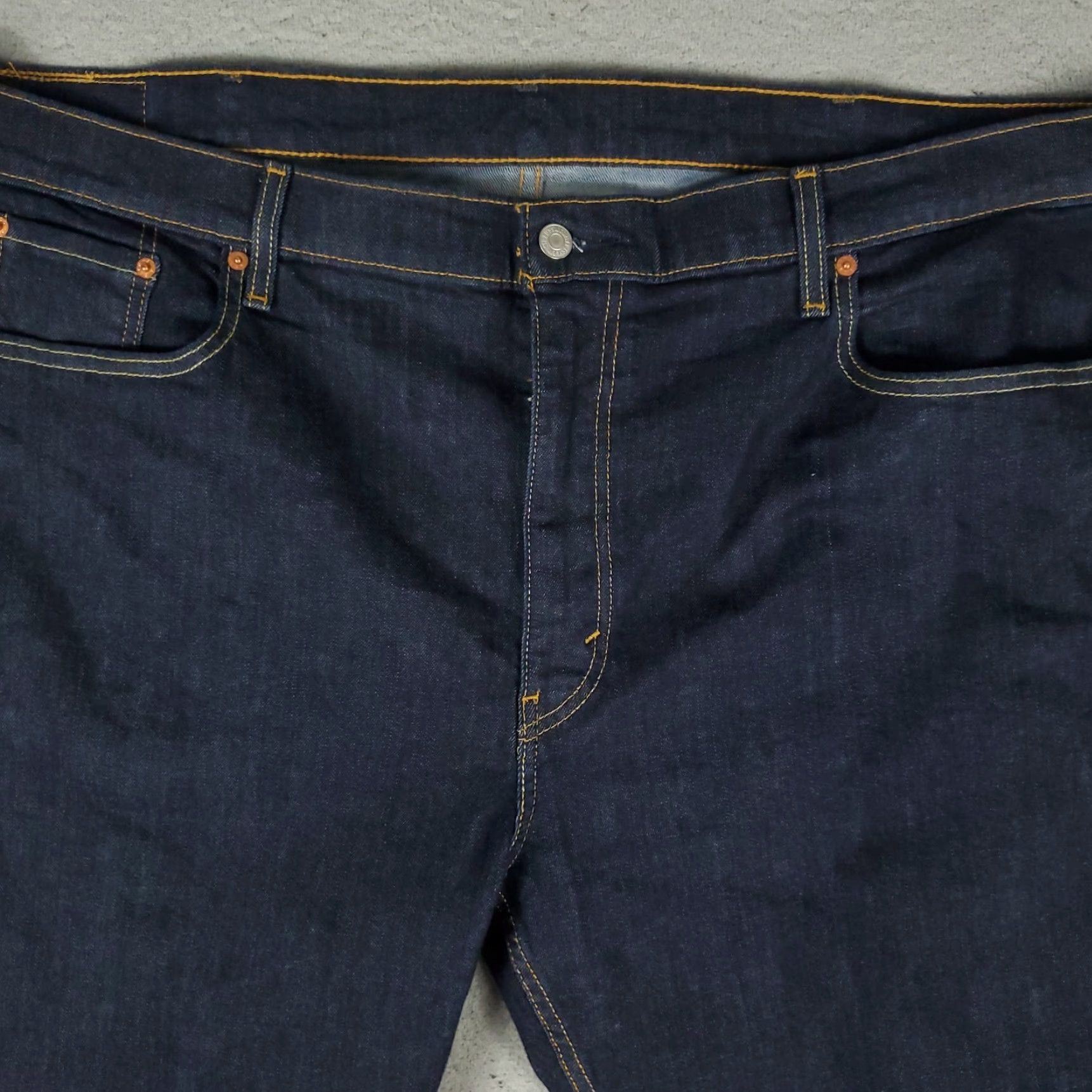 Levi's Levi's 569 Jeans Mens Regular Size 42x24 Blue Straight Leg Denim Pants Size US 42 / EU 58 - 2 Thumbnail