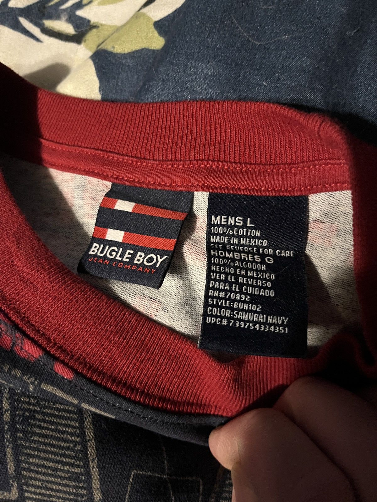 Bugle Boy Vintage Bugle Boy AOP Shirt Size US L / EU 52-54 / 3 - 3 Thumbnail