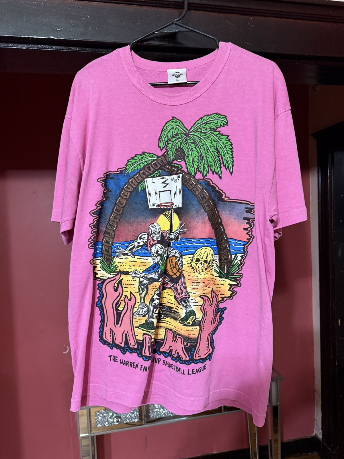 Warren Lotas Warren Lotas Pick Up Game Pink Shirt Size Large Size US L / EU 52-54 / 3 - 1 Thumbnail