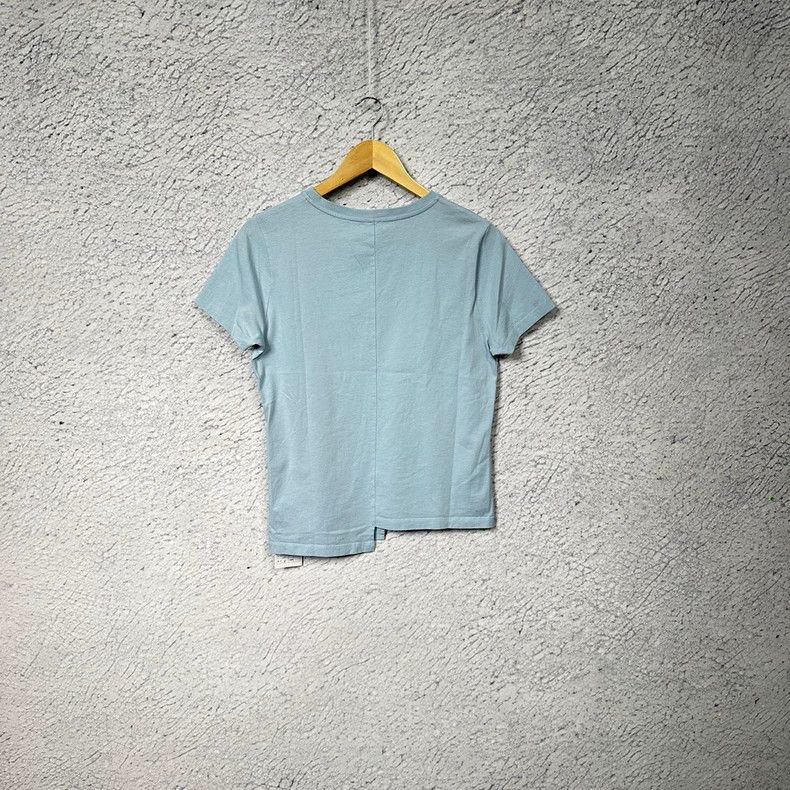 Loewe LOEWE Irregular hem logo short sleeve T-shirt Size M / US 6-8 / IT 42-44 - 2 Thumbnail