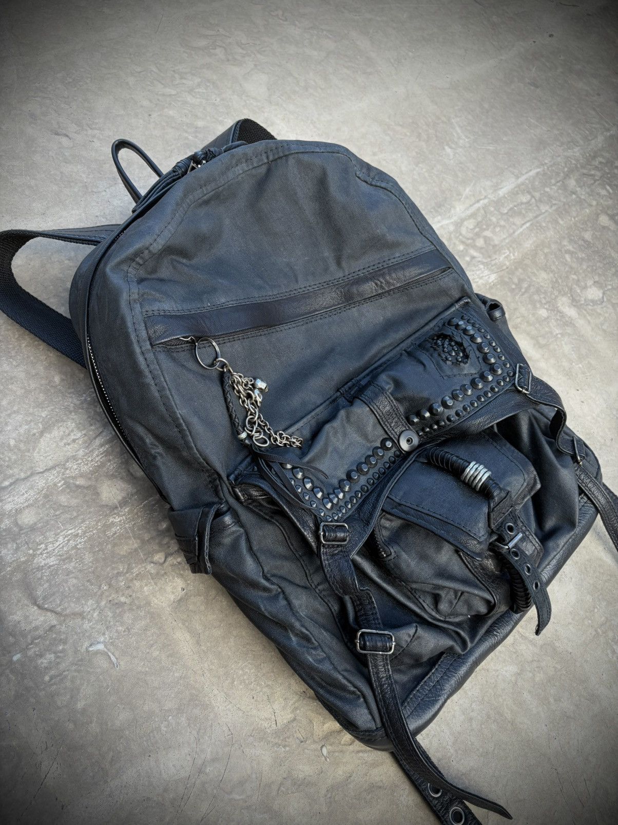 KMRii KMRii waxed bag Size ONE SIZE - 2 Thumbnail