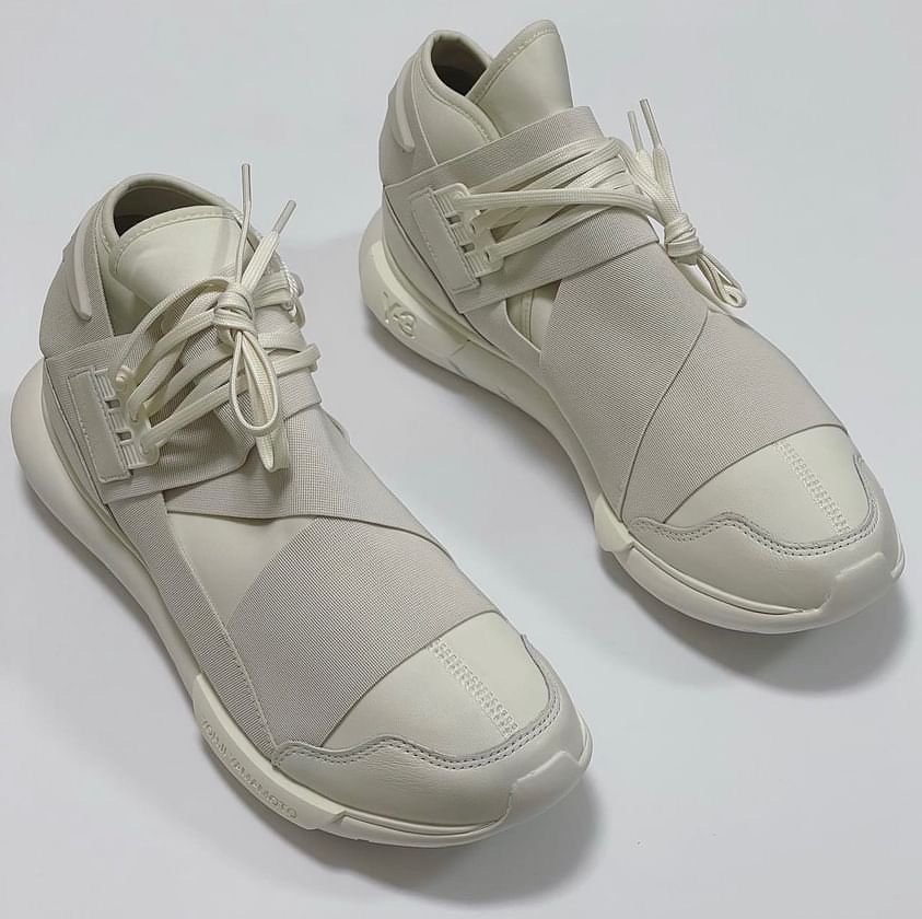 Adidas × Y-3 × Yohji Yamamoto Adidas Yohji Yamamoto Y-3 Qasa Off-White Size US 11 / EU 44 - 5 Thumbnail