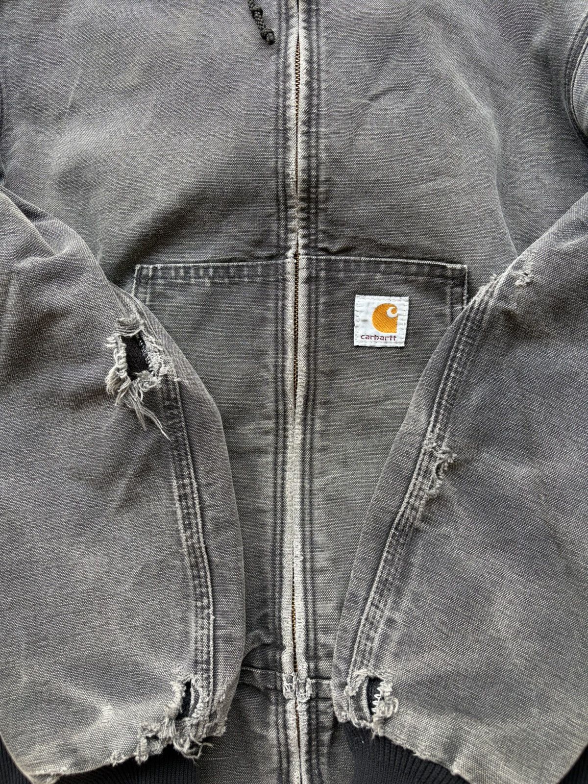 Carhartt VINTAGE CARHARTT FADED BLACK ACTIVE JR105 90’s JACKET Size US M / EU 48-50 / 2 - 12 Thumbnail