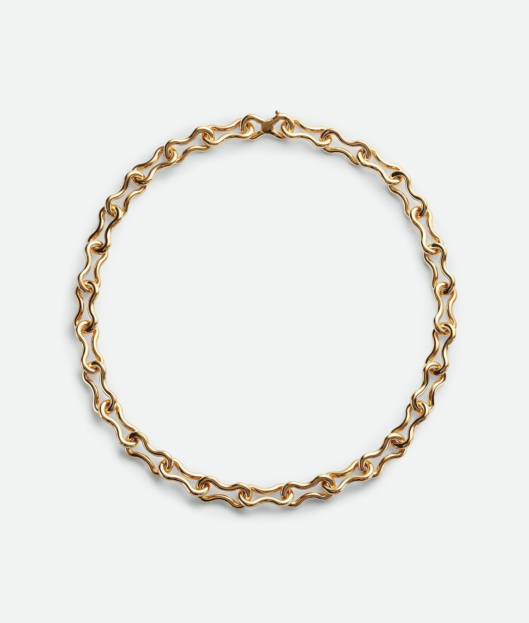 Bottega Veneta o1w1db10525 Size: OS / Nest Chain Necklace in Gold Size ONE SIZE - 1 Thumbnail