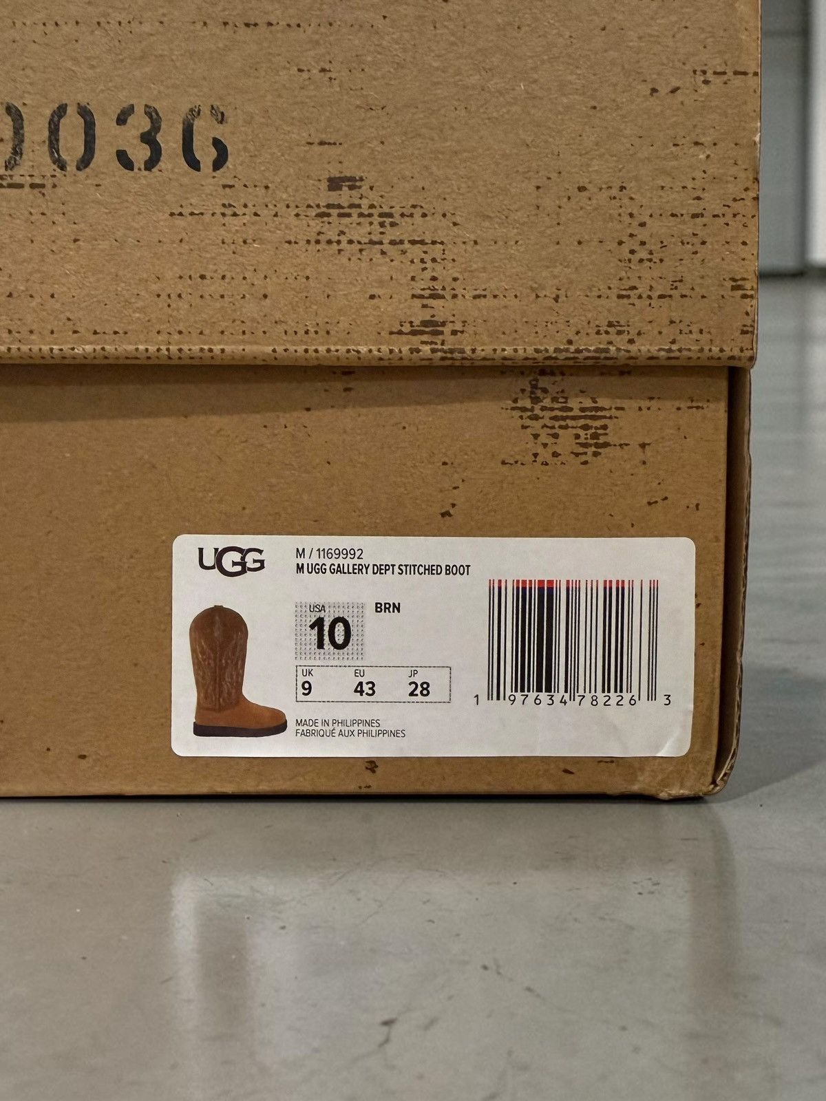 Gallery Dept. × Ugg Gallery Dept UGG stitched boot size 10 Size US 10 / EU 43 - 9 Thumbnail