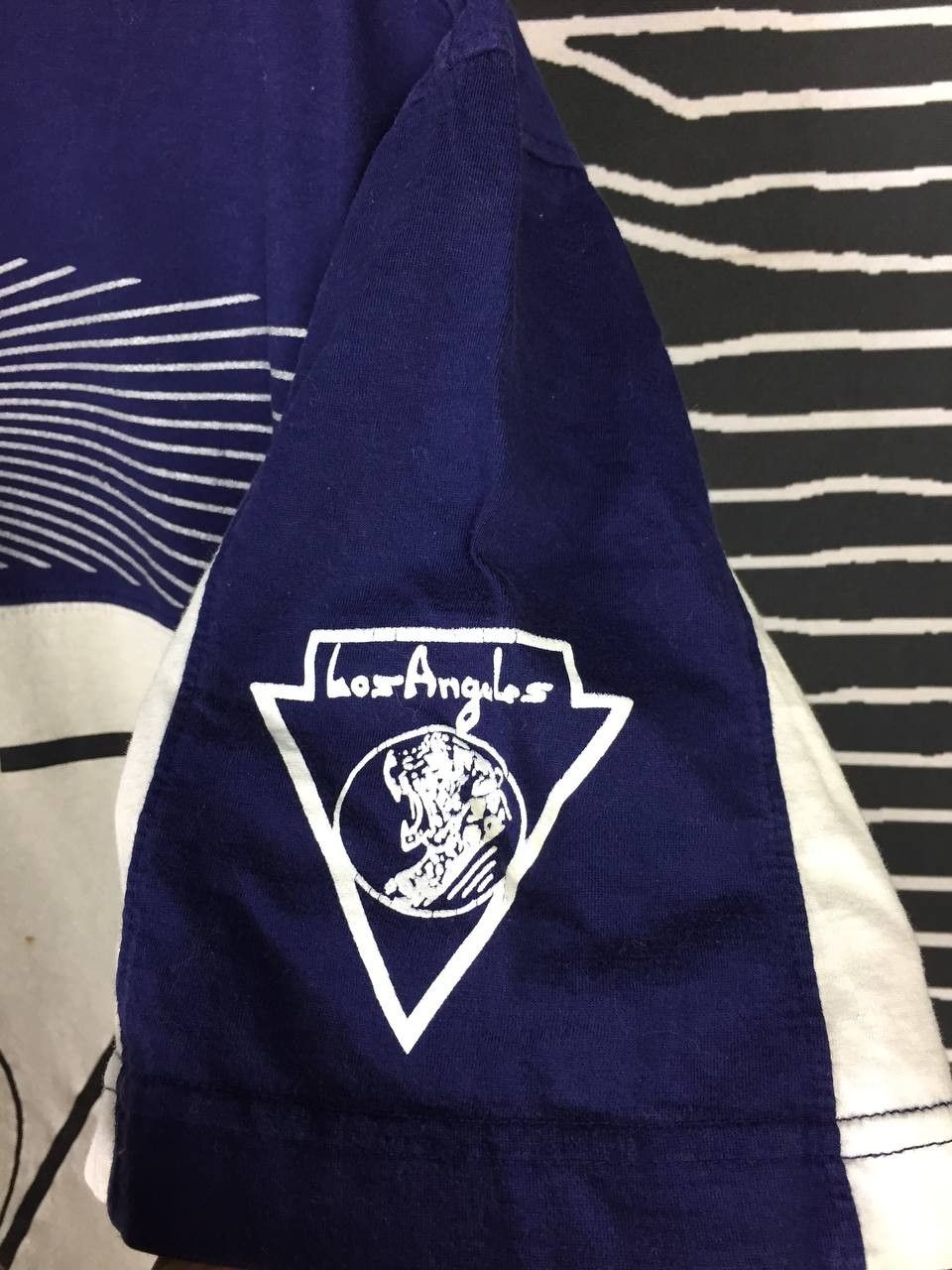Vintage Los Angeles Leopard Embroidered Logo Licenced By T.PIN Tee Size US M / EU 48-50 / 2 - 10 Thumbnail