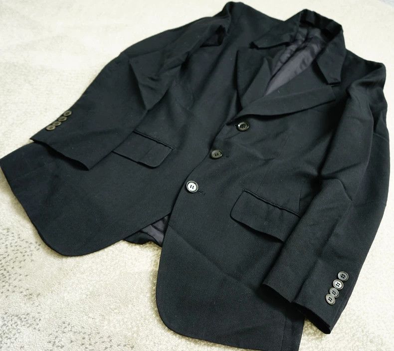 Yohji Yamamoto Yohji Yamamoto Detachable Collar Suit by Yohji Yamamoto Size US M / EU 48-50 / 2 - 2 Thumbnail