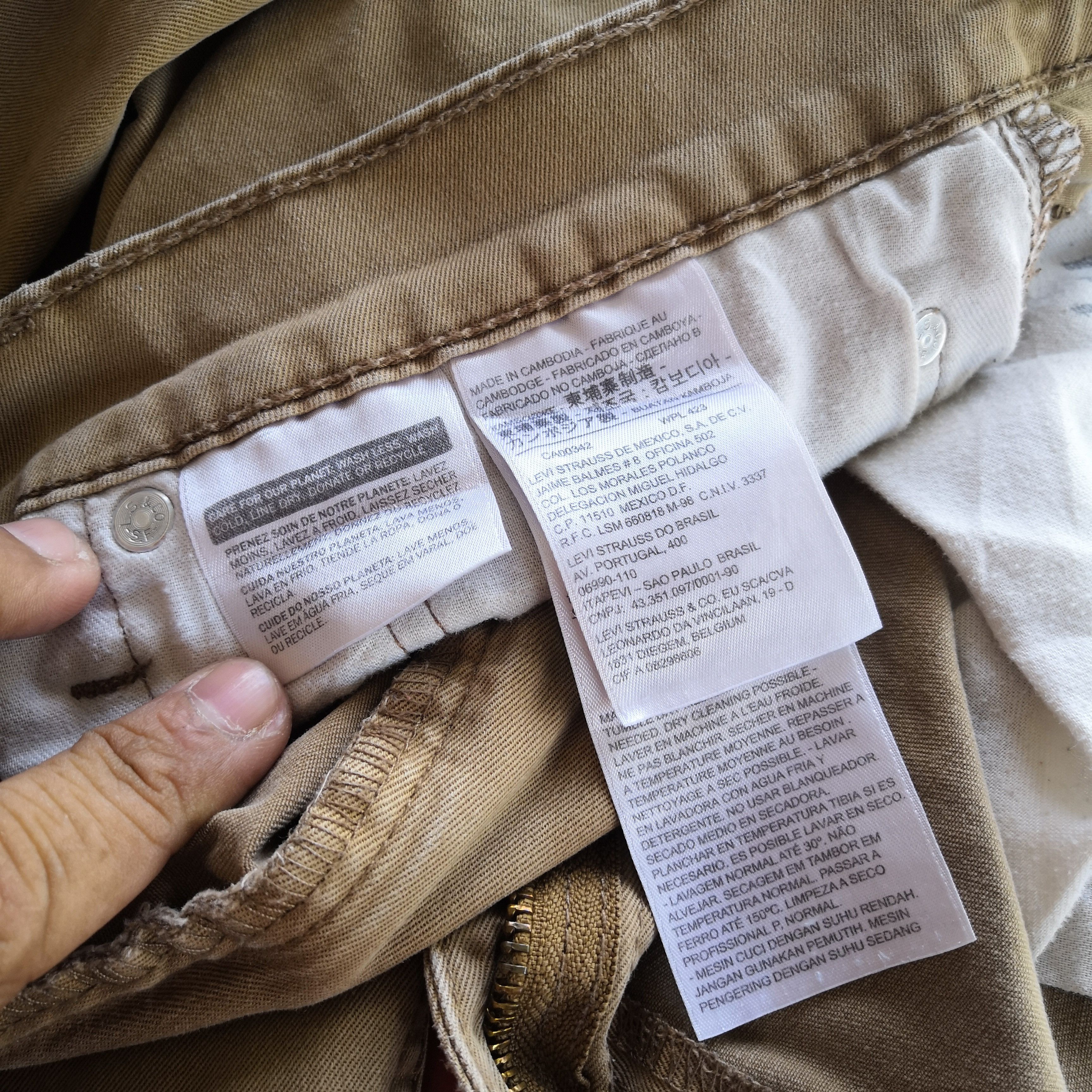 Levi's Vintage Y2K Levis 541 Brown Jeans Distressed Levi's Denim Size US 38 / EU 54 - 9 Thumbnail
