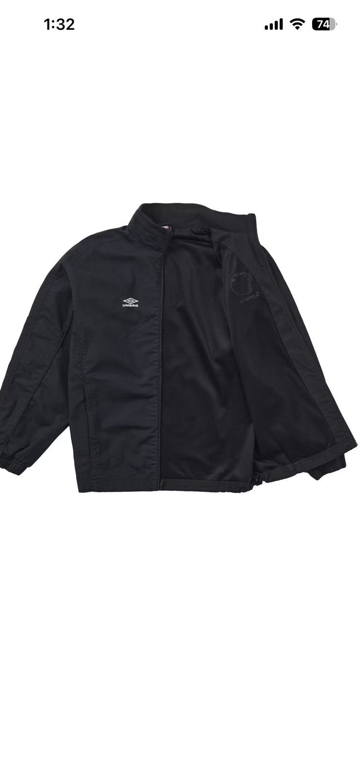 Supreme × Umbro Supreme Umbro Cotton Ripstop Jacket Size US XL / EU 56 / 4 - 3 Thumbnail