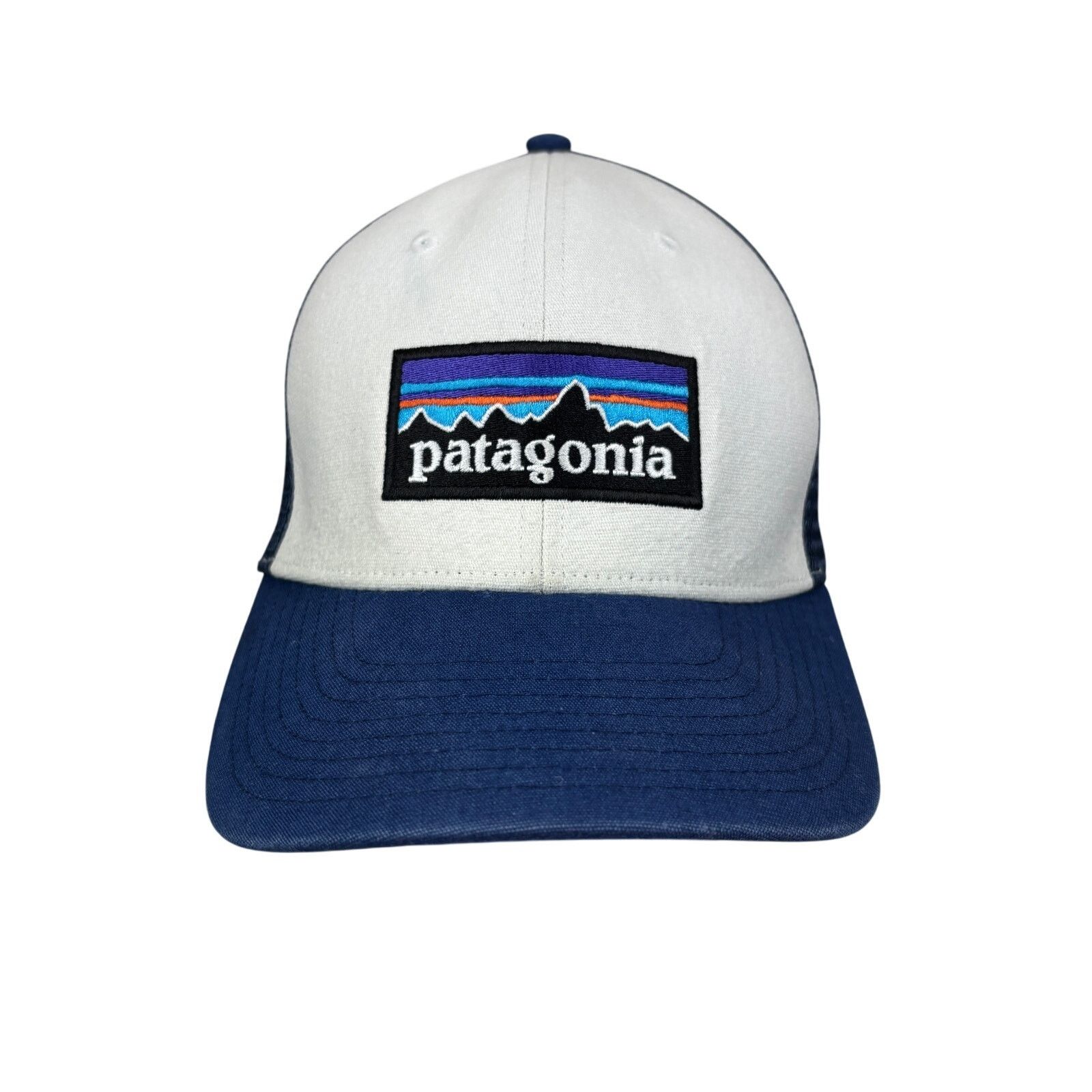Patagonia Patagonia Snapback Trucker Hat P-6 Logo Cap Blue Gorpcore Size ONE SIZE - 1 Thumbnail