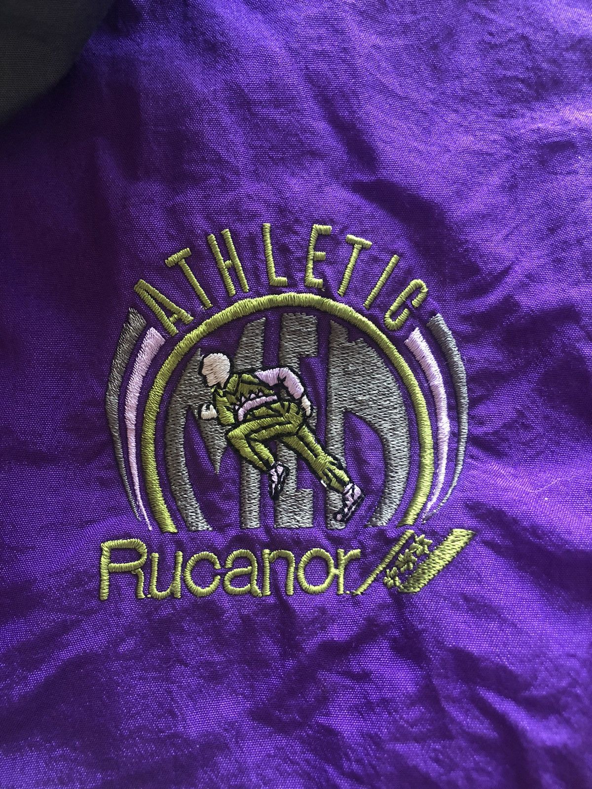 Vintage RUCANOR ATHLETICS VINTAGE RARE SPORT LIGHT RAIN JACKET Size US L / EU 52-54 / 3 - 3 Thumbnail