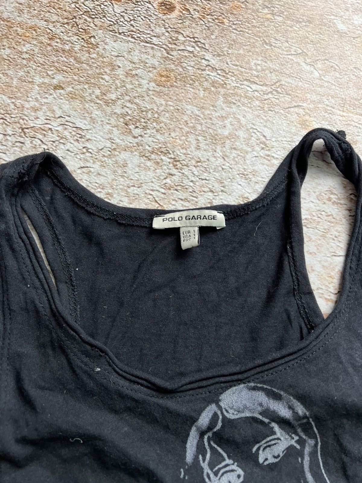 Vintage Polo Garage vintage tank top Size S / US 4 / IT 40 - 4 Thumbnail