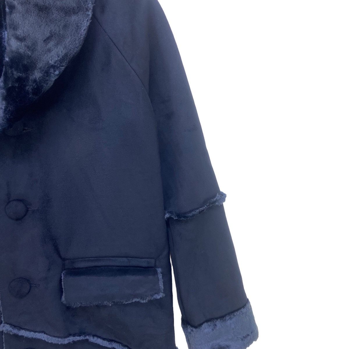 Japanese Brand MYC Contrive Japanese Brand Faux Fur Long Coat Size S / US 4 / IT 40 - 12 Thumbnail
