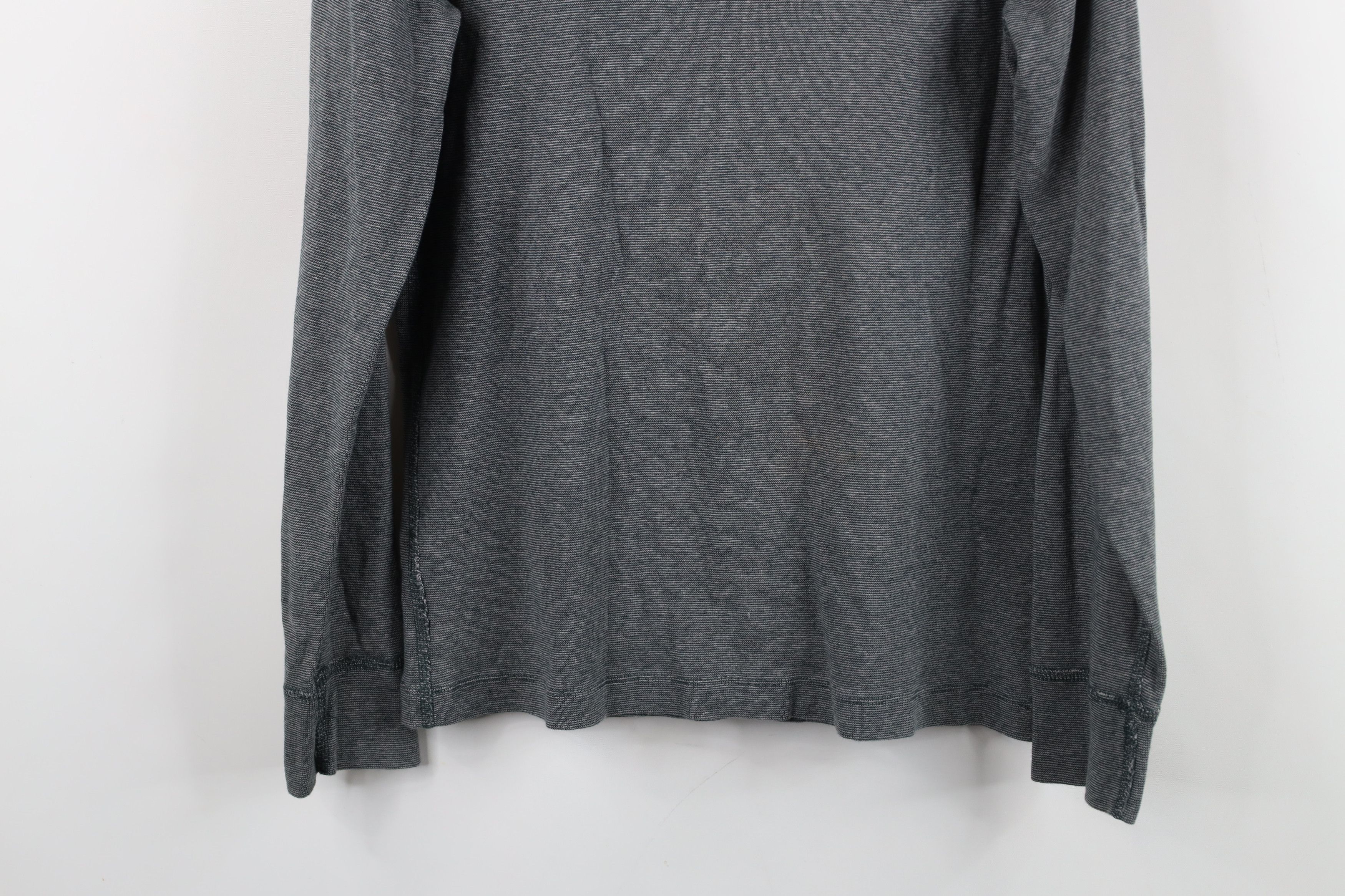 J.Crew J Crew Striped Knit Long Sleeve Henley T-Shirt Cotton Size US M / EU 48-50 / 2 - 12 Thumbnail