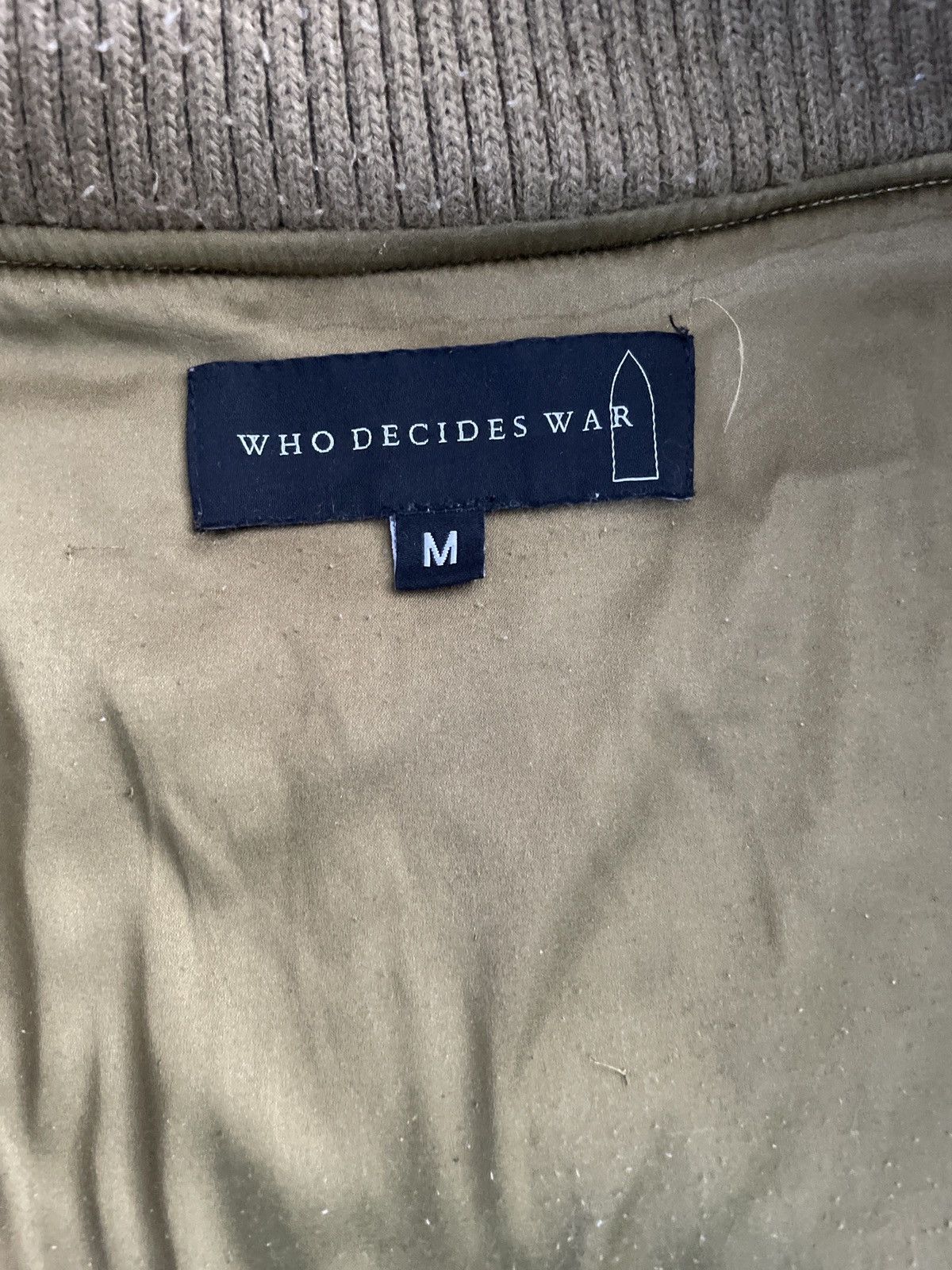 Who Decides War Who Decides War Mens Varsity Jacket Size US M / EU 48-50 / 2 - 5 Thumbnail
