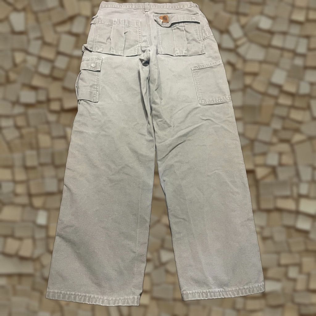 Carhartt VINTAGE Carhartt Pants Mens 33 Brown Cargo Pants Pockets Regular 30.5in Inseam Navy? Size US 33 - 1 Thumbnail