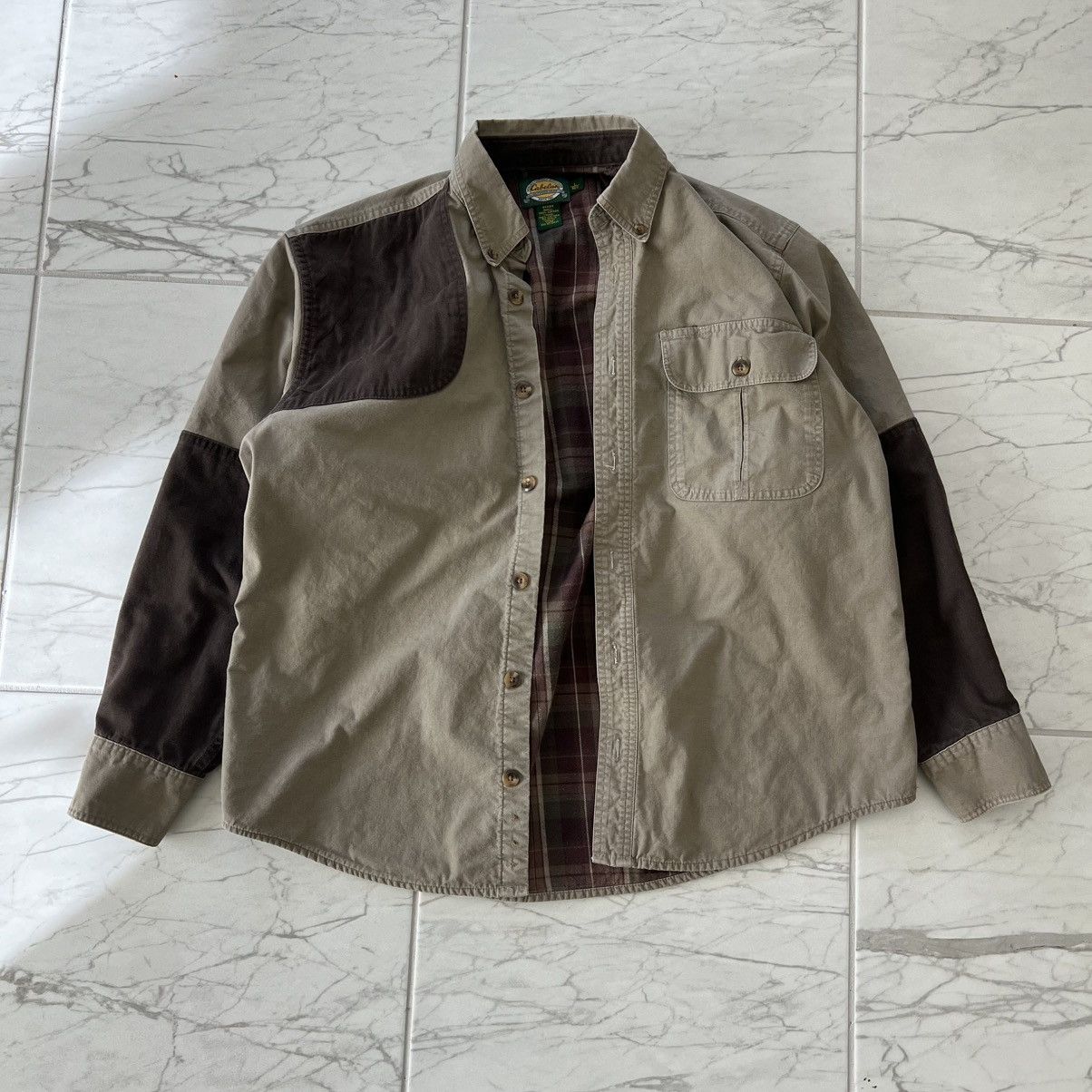 Cabelas Cabelas Flannel Lined Button Up Size US L / EU 52-54 / 3 - 2 Thumbnail