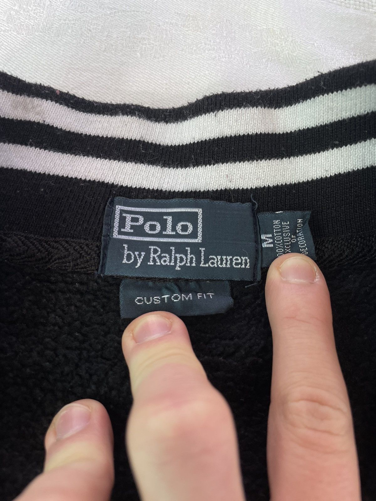 Polo Ralph Lauren × Vintage Vintage Polo Ralph Lauren Blackwatch Hoodie Jacket No 2 sz M Size US M / EU 48-50 / 2 - 3 Thumbnail