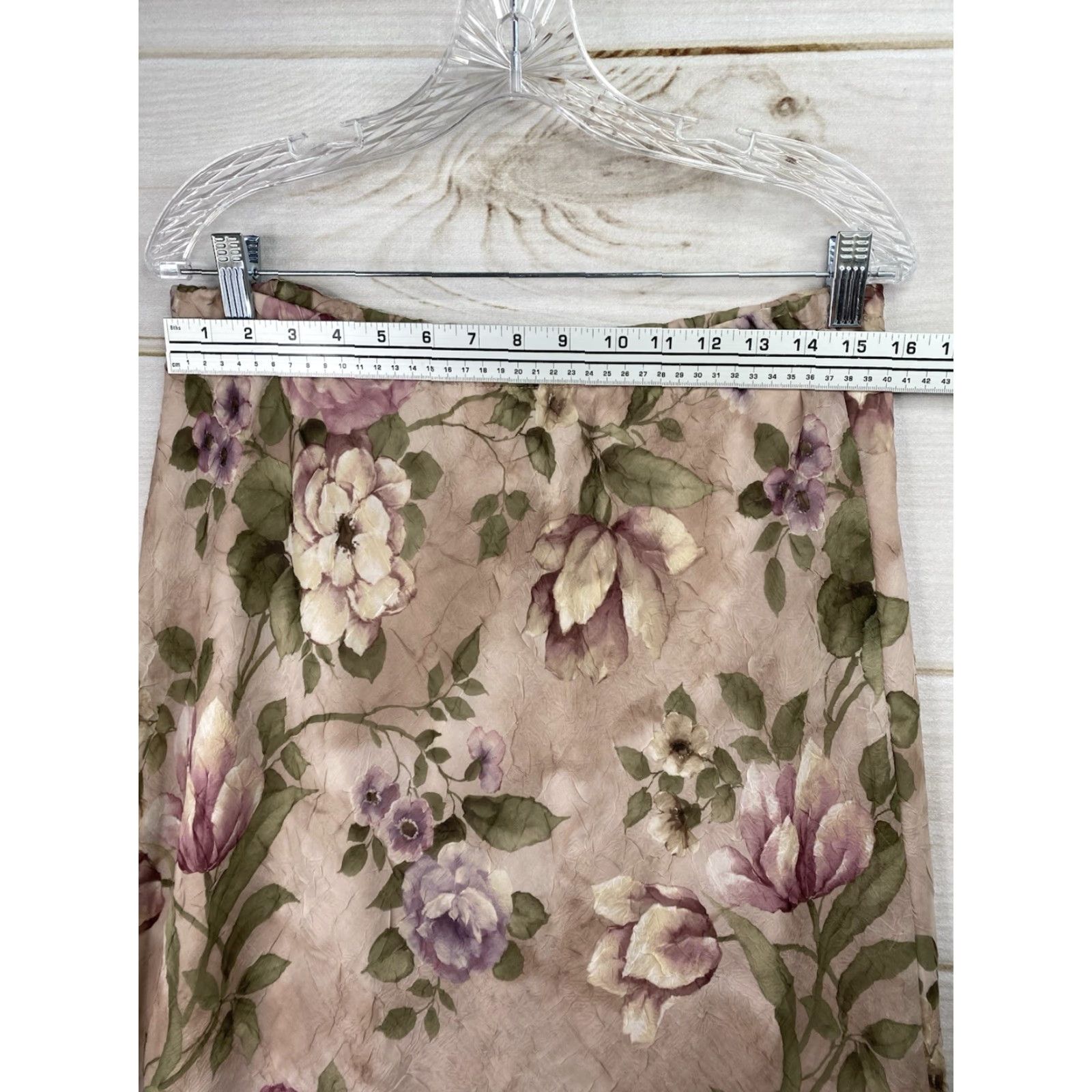 Vintage VINTAGE Jessica Howard Outfit/Set Skirt Shirt 12 Pink Floral Lined Midi Cottagecore Garden Girl Women Size XL / US 12-14 / IT 48-50 - 5 Thumbnail