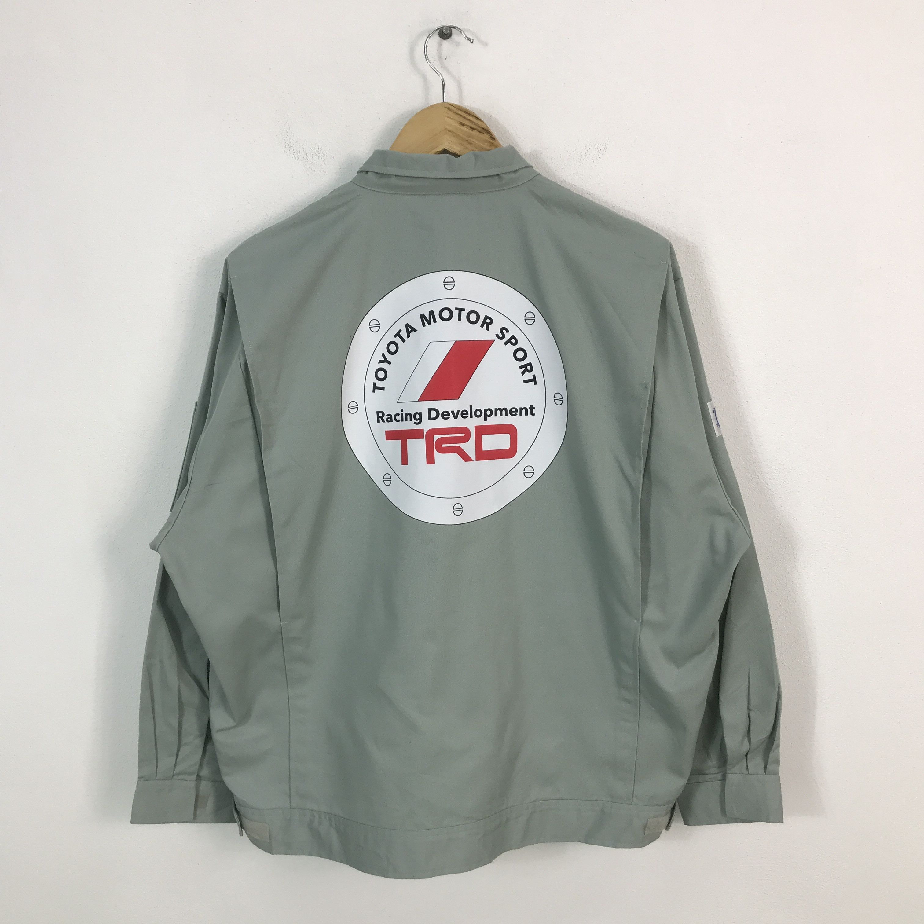 Japanese Brand toyota motor sports racing development trd custom jacket Size US L / EU 52-54 / 3 - 1 Thumbnail