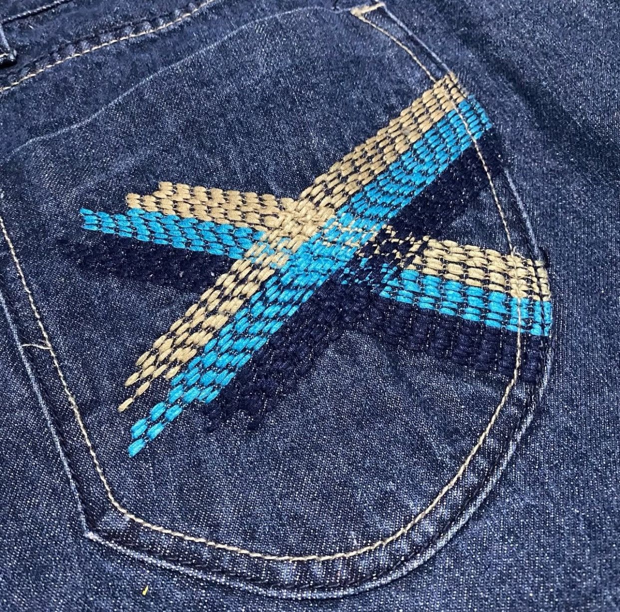 Akademiks Akademiks y2k embroidered baggy jeans Size US 44 / EU 60 - 2 Thumbnail