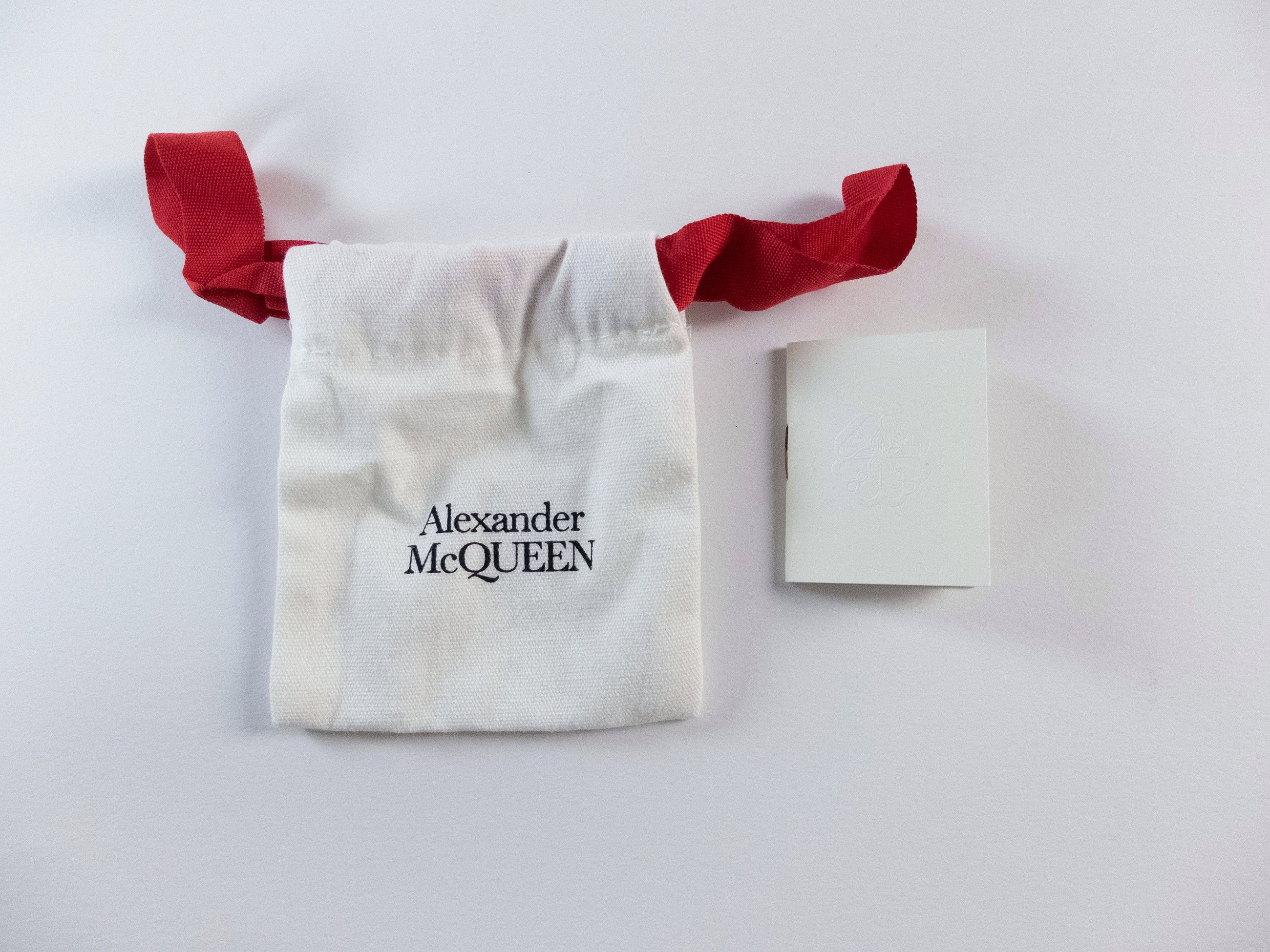 Alexander McQueen ALEXANDER MCQUEEN Aura silver tone metal ring 6 / 13 q Size ONE SIZE - 13 Thumbnail