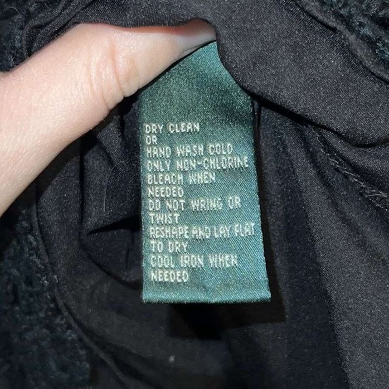 Ralph Lauren Ralph Lauren Women’s Black Hand Knit Silk Blend Tank Top Size L / US 10 / IT 46 - 5 Thumbnail