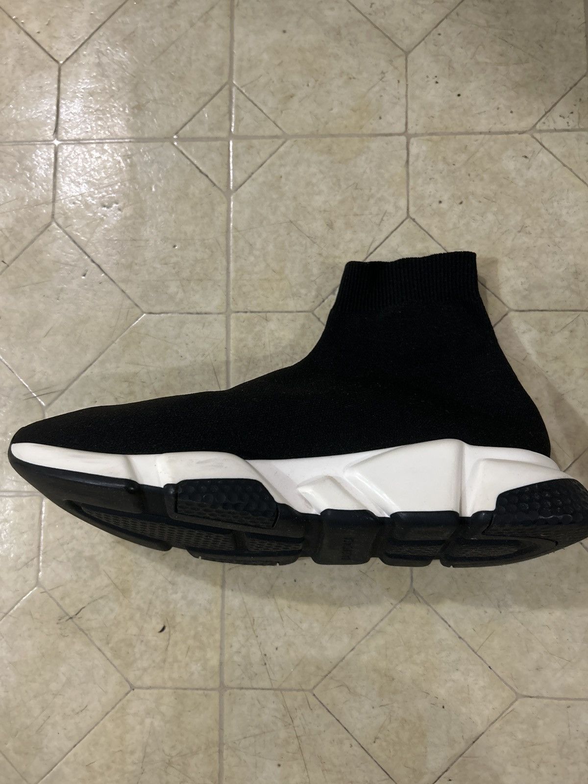 Balenciaga Balenciaga Speed Sneaker Black White 2018 Size US 9 / EU 42 - 8 Thumbnail