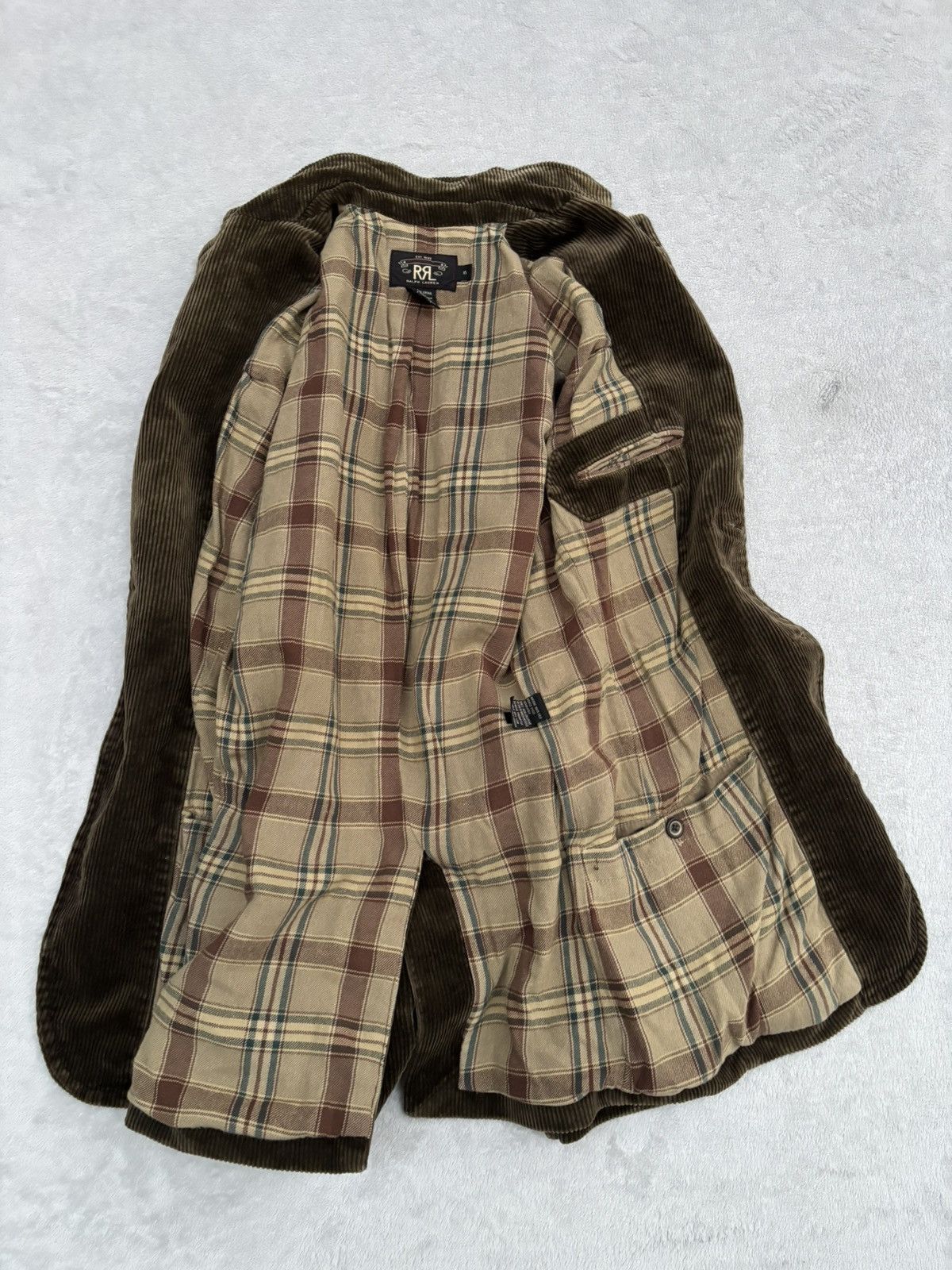 RRL Ralph Lauren RRL Double RL Heavy Corduroy Blazer Jacket Size US S / EU 44-46 / 1 - 12 Thumbnail