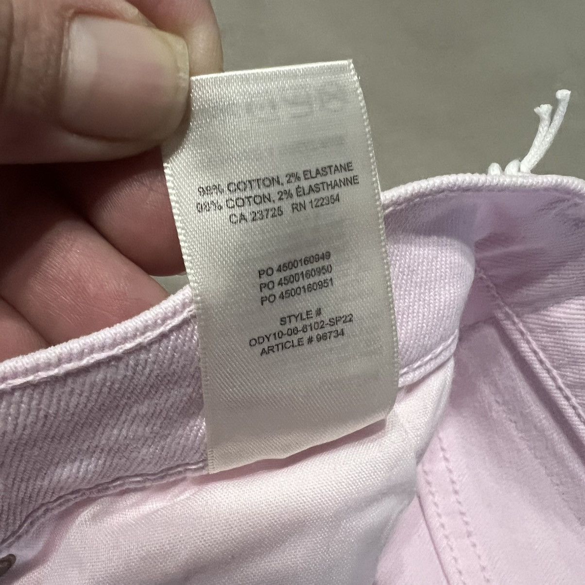 Aritzia DENIM FORUM The Yoko High Rise Slim Size 25" / US 0 / IT 36 - 8 Thumbnail