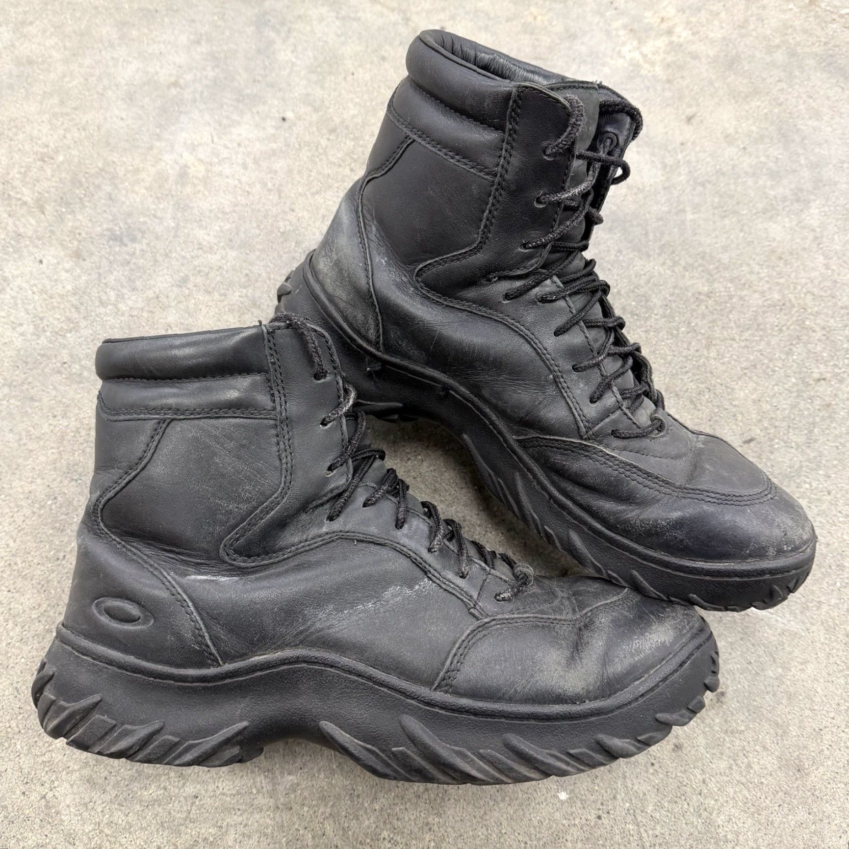 Oakley VINTAGE OAKLEY Assault Tactical Boots Field Combat Black Men Size 10 Boots Mens Black Oakley Field SI Assault - Distressed Combat Tactical Shoes Size US 9 / EU 42 - 2 Thumbnail