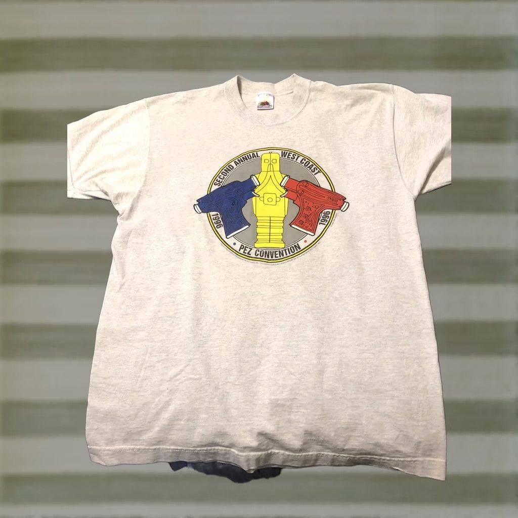Fruit Of The Loom VINTAGE PEZ Second Annual PEZ Convention T Shirt Classic Size Large Size US L / EU 52-54 / 3 - 1 Thumbnail