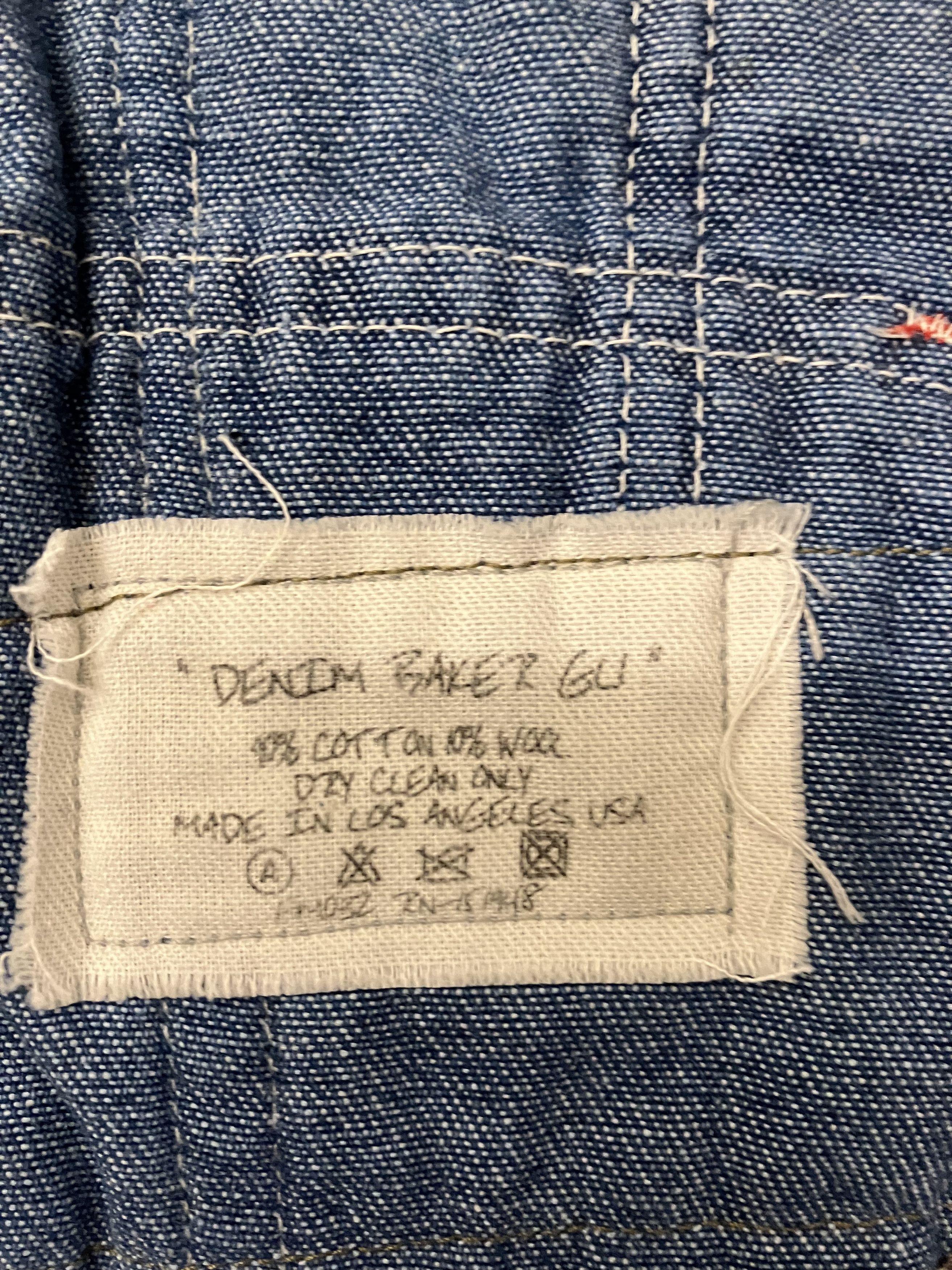 Greg Lauren $1800 Greg Lauren Denim Baker GL1 Medium (Size 2) Size US M / EU 48-50 / 2 - 10 Thumbnail