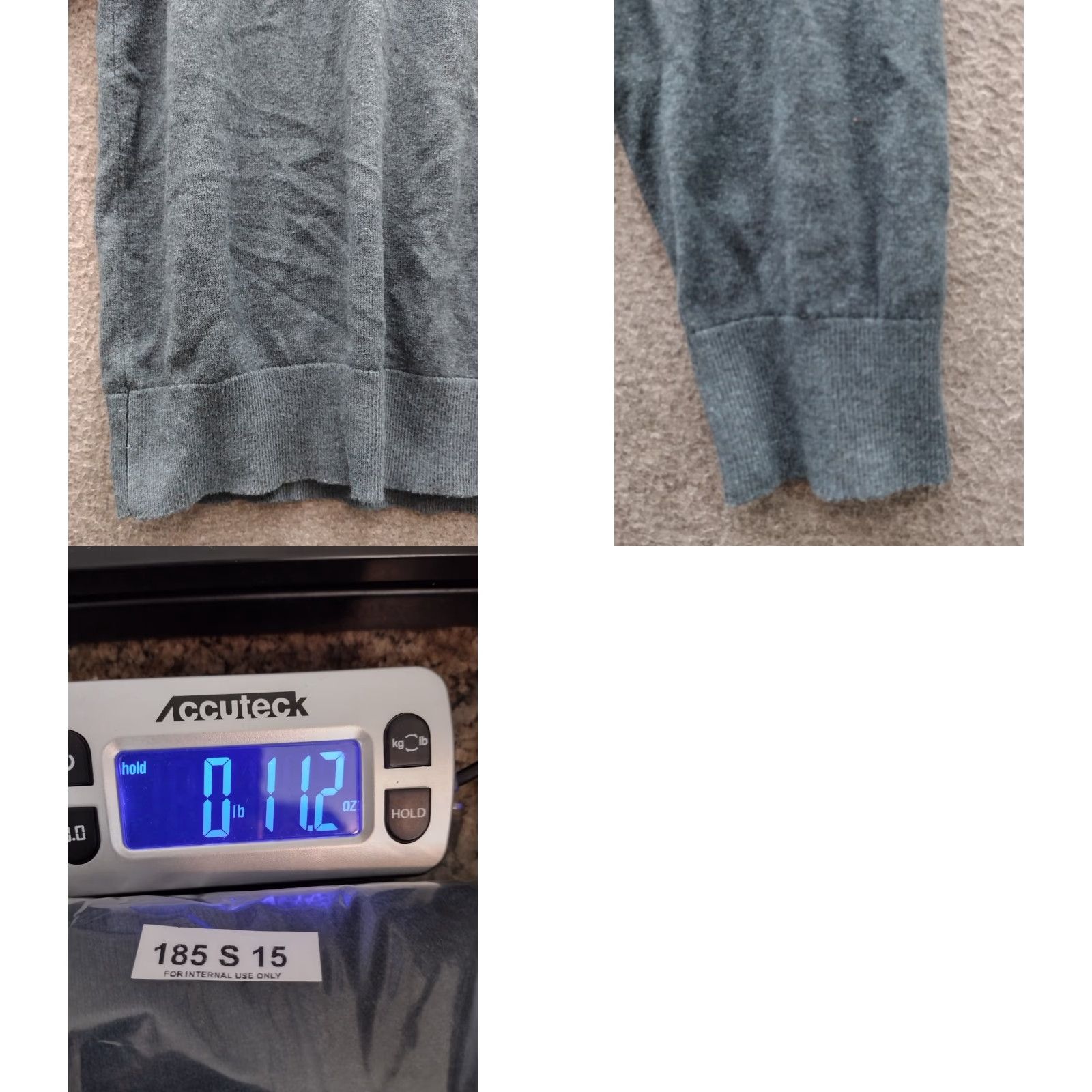 Banana Republic VINTAGE Banana Republic Sweater Mens L Blue/Green Pullover V-Neck 100% Merino Wool Knit - Solid, All Seasons, 90s Classic Mens Size US L / EU 52-54 / 3 - 8 Thumbnail