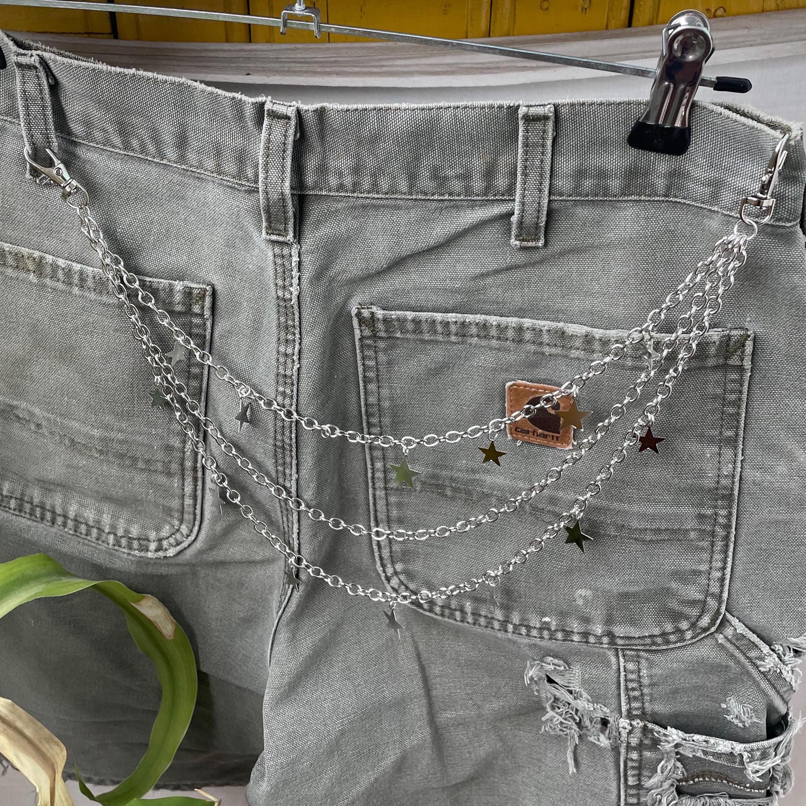 Other Pants Chain star gothic y2k punk grunge eans Wallet Chain Size ONE SIZE - 10 Thumbnail