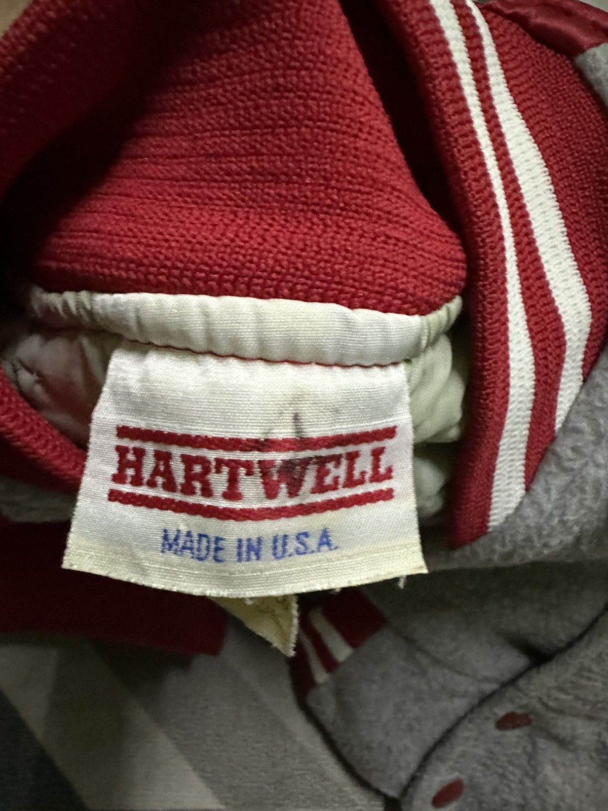 Vintage Vintage 90s Hartwell Dakota Gasification company varsity Size US S / EU 44-46 / 1 - 5 Thumbnail