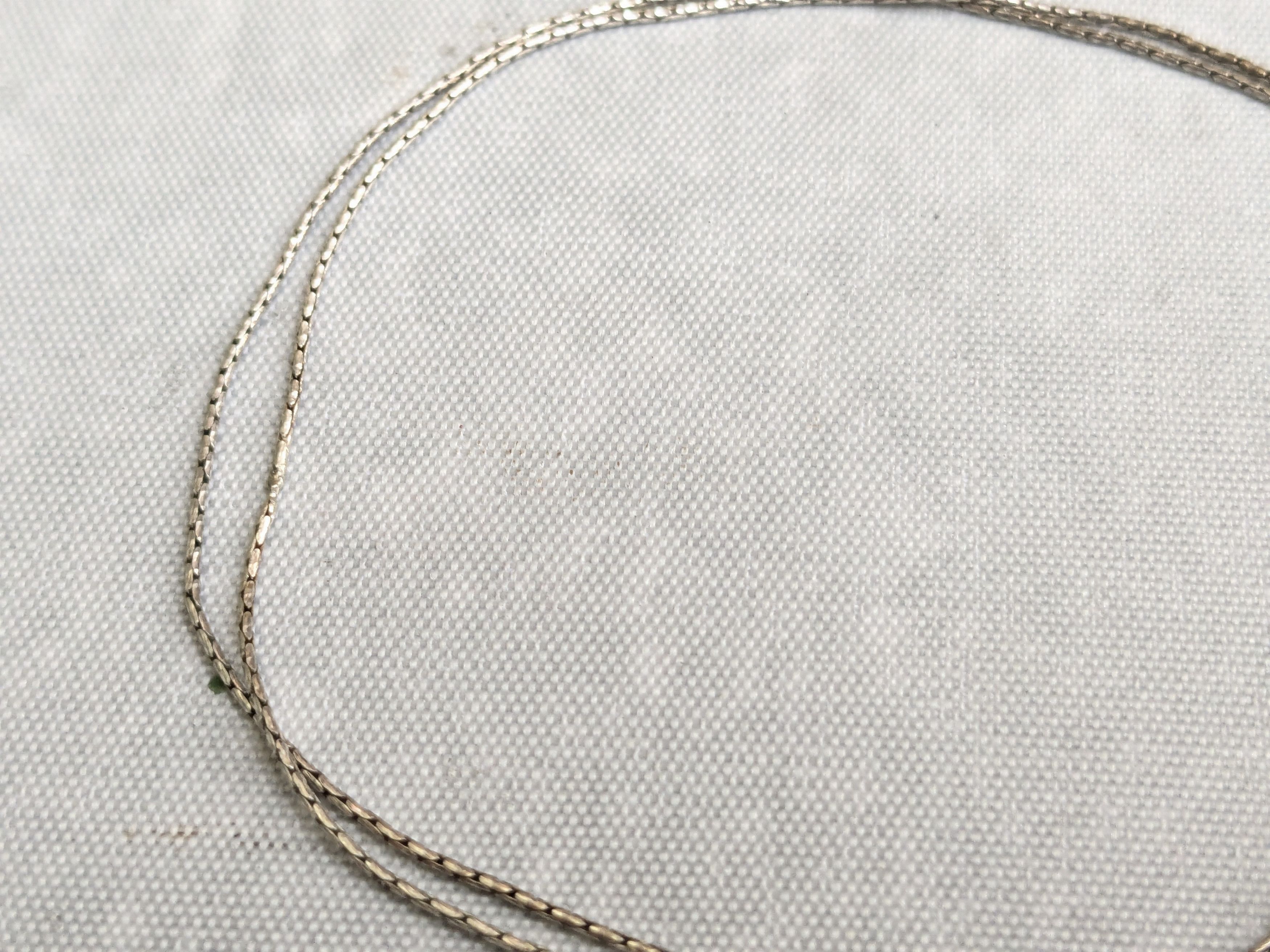 Jewelry Sterling Silver Necklace 18' Chain Size ONE SIZE - 6 Thumbnail