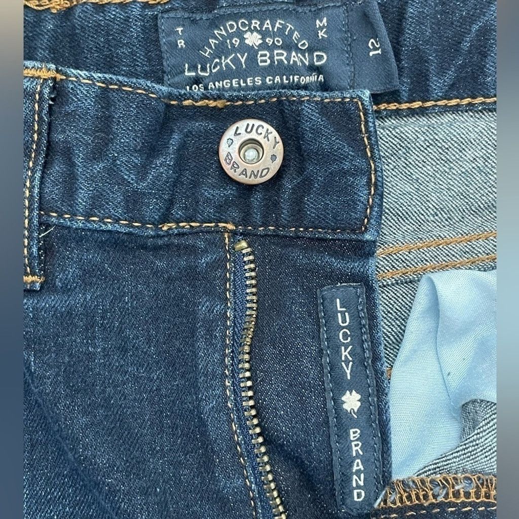 Lucky Brand LUCKY BRAND Classic Straight Jean Blue Jean Girls SIZE 12. Size 34" / US 12 / IT 48 - 13 Thumbnail